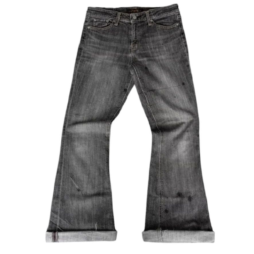 Tornado Mart 🔥Flare🔥Japanese retro punk style jeans bootcut Size US 31 - 1 Thumbnail