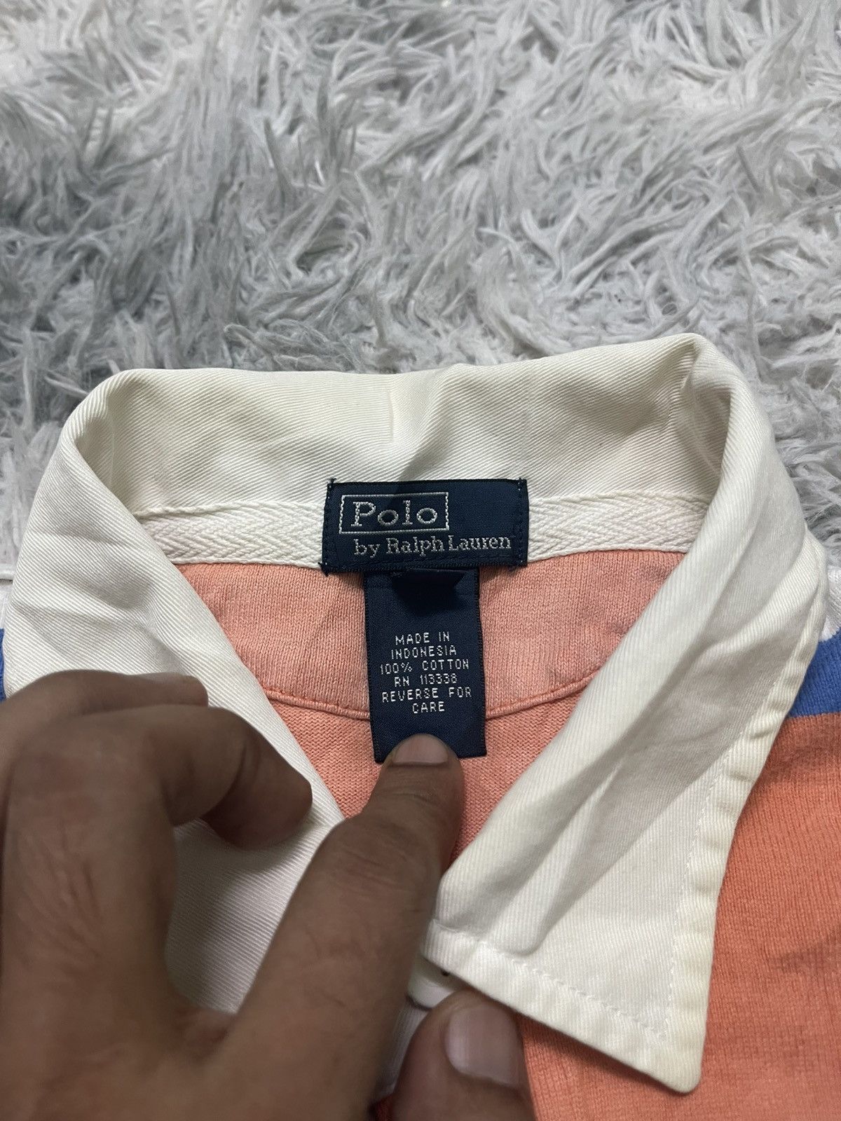 Polo Ralph Lauren 2000s POLO BY RALPH LAUREN STRIPES POLO SHIRT Size US S / EU 44-46 / 1 - 9 Thumbnail