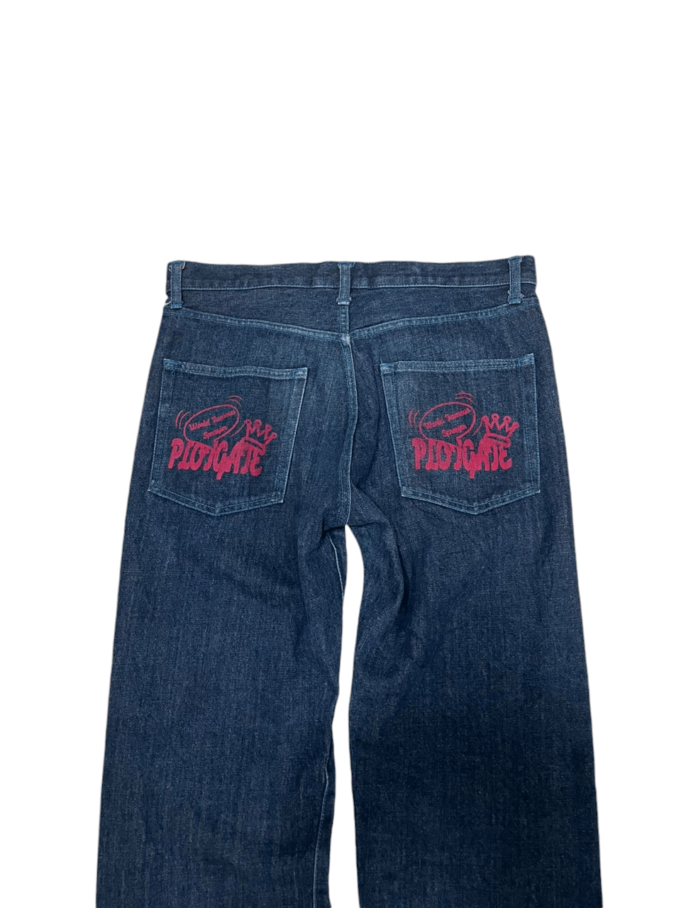 Indigo × Japanese Brand 💥World Famous Sprayer Indigo PlotGate Japanese Denim 💥 Size US 36 / EU 52 - 6 Thumbnail