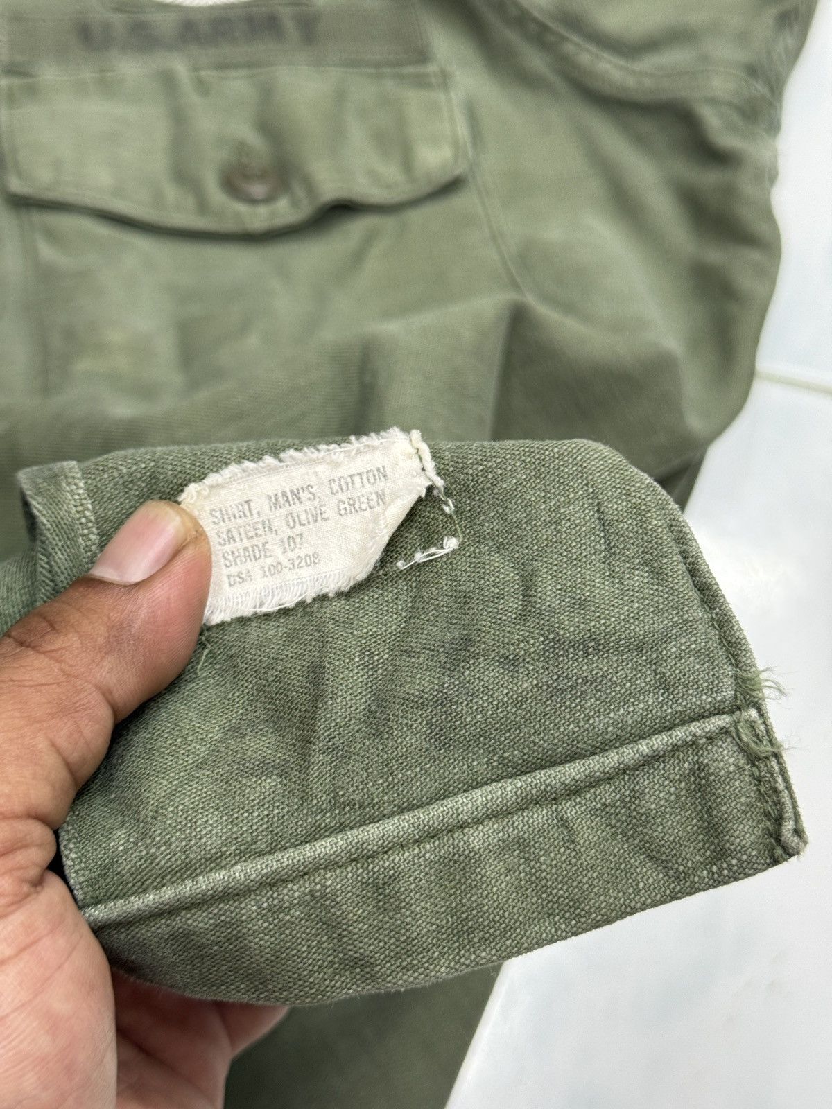 Vintage 🔥🔥🔥ARCHIVE VTG 60’s US ARMY SHIRTS JACKET Size US M / EU 48-50 / 2 - 17 Thumbnail