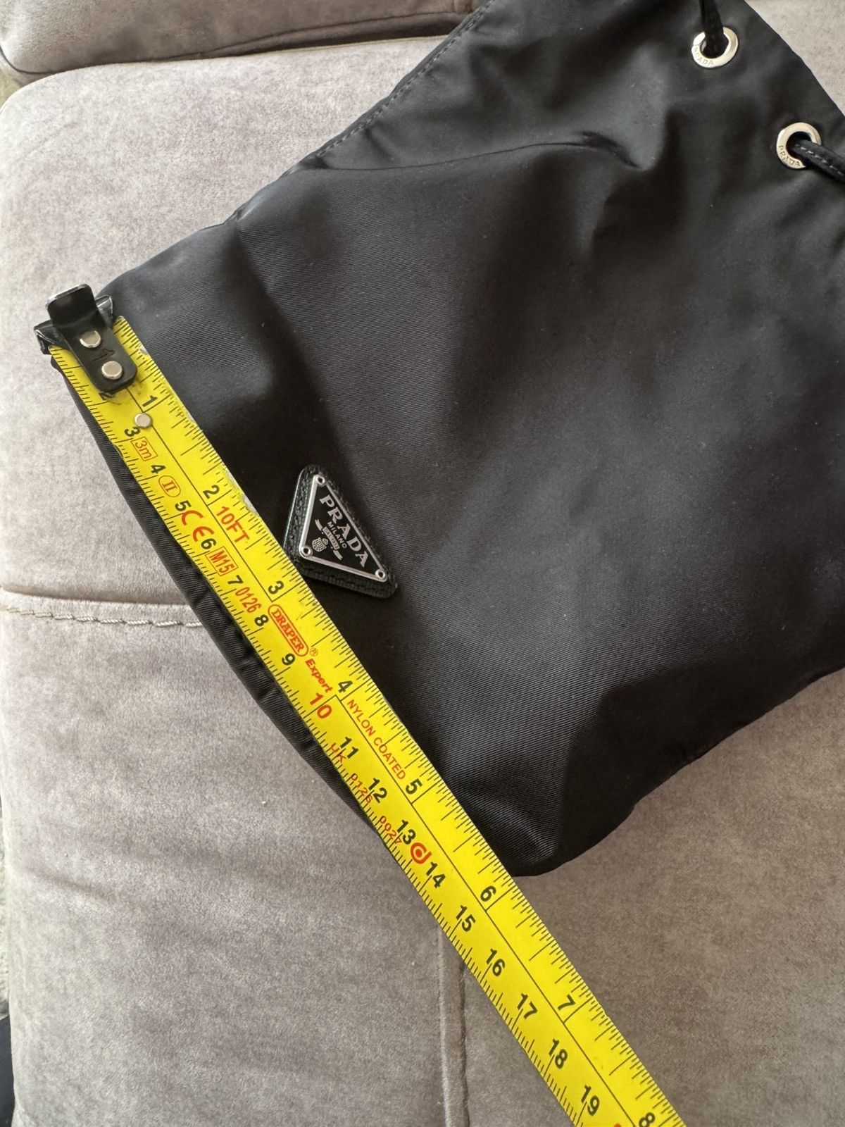 Prada PRADA pouch mini bag SEE REAL TAPE MEASUREMENTS IN PHOTOS Size ONE SIZE - 18 Thumbnail