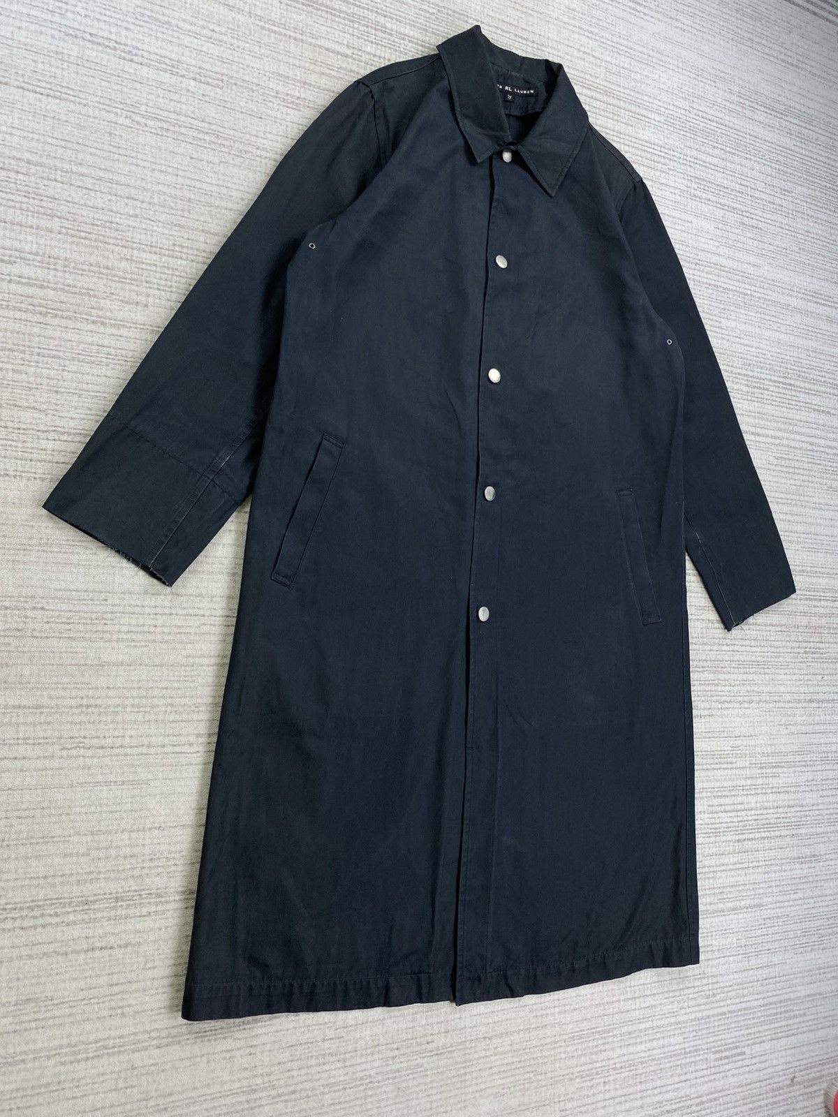 RRL Ralph Lauren × Ralph Lauren × Vintage Vintage Ralph Lauren Long Coat Button Jacket Size US M / EU 48-50 / 2 - 3 Thumbnail