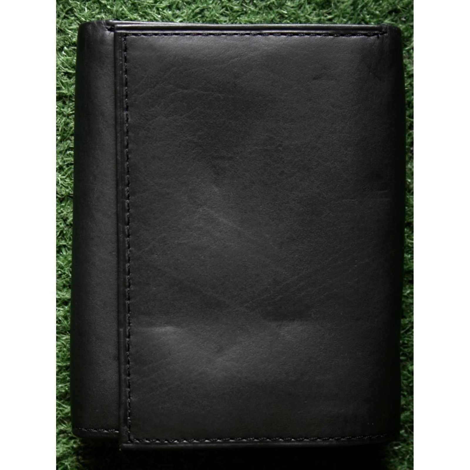 Vintage WINLAND Black Leather Suede Lined Tri-Fold Wallet Mens Wallet Tri-Fold Leather Black Suede Lined Winland Wallet Mens Size ONE SIZE - 2 Thumbnail