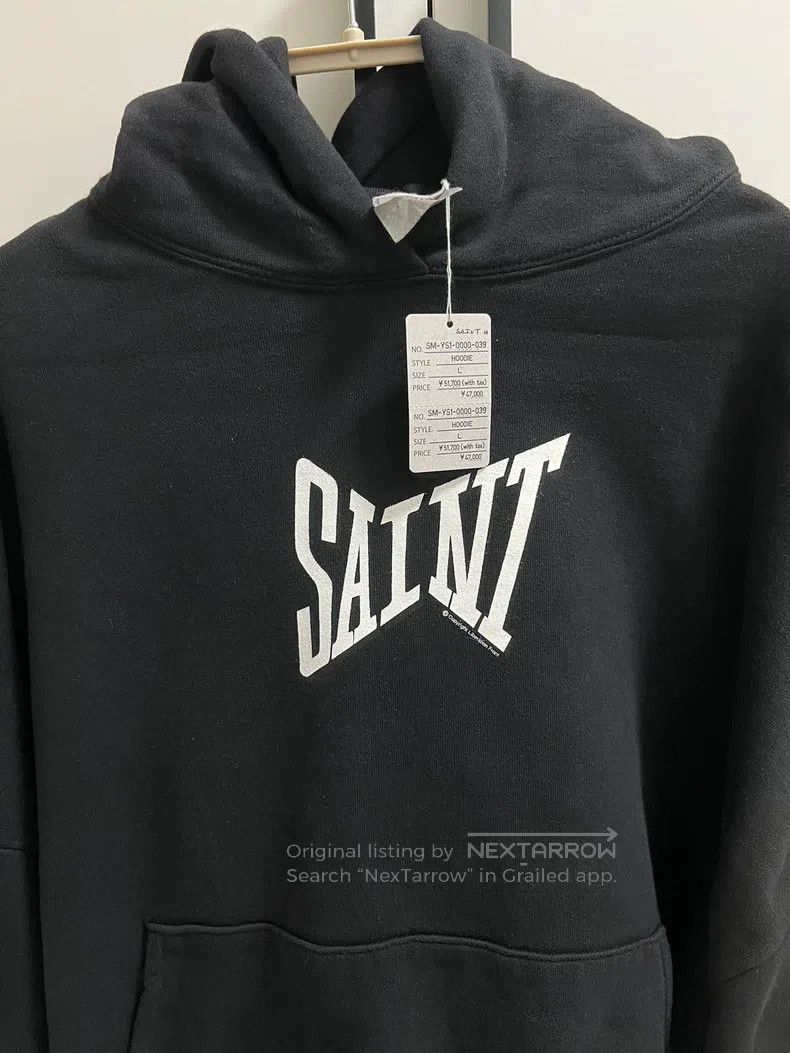 Saint Michael Saint Michael Logo loose hoodie Size US L / EU 52-54 / 3 - 3 Thumbnail