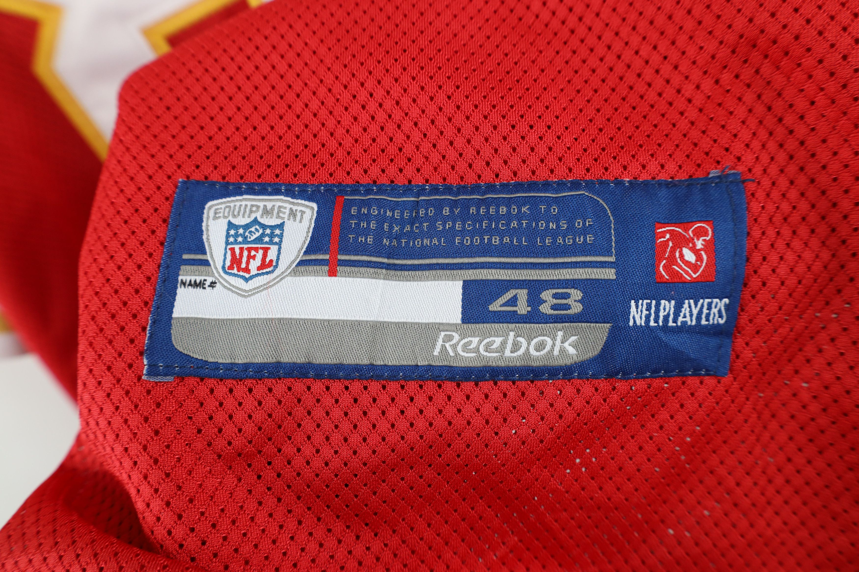 Reebok Reebok On Field Tony Moeaki Autographed Kansas City Jersey Size US XXL / EU 58 / 5 - 8 Thumbnail