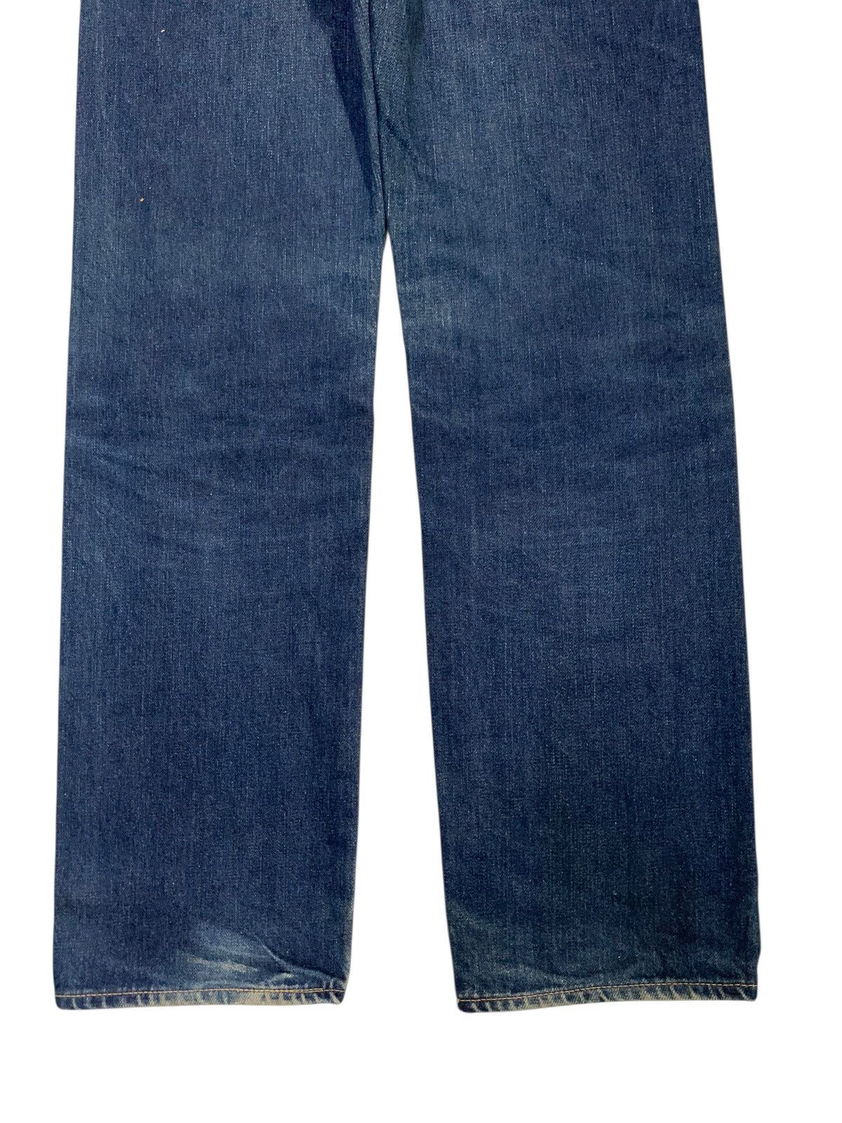 Kapital Vintage Hr Market Selvedge Button fly Faded Distressed Denim Size US 27 - 9 Thumbnail