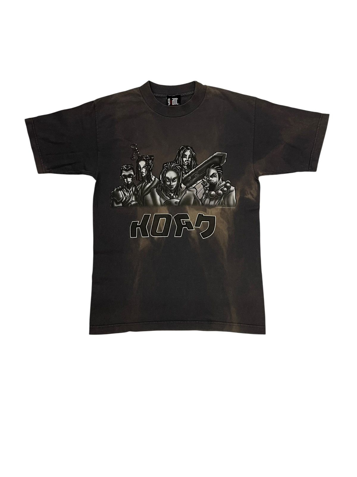 Band Tees × Beauty Beast × Vintage Vintage Korn 1999 Rare Sun Faded Size US M / EU 48-50 / 2 - 2 Thumbnail