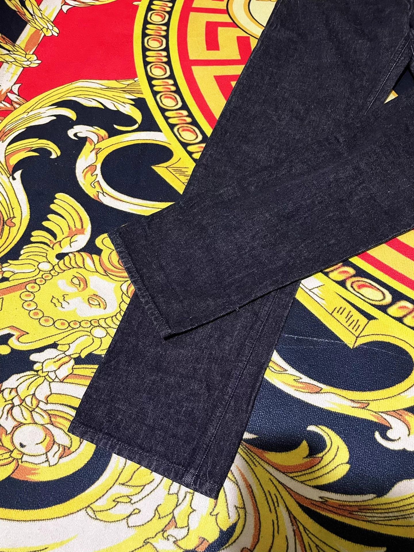 Versace Versace Main Line Runway Washed Jeans Men's 31 Size US 31 - 6 Thumbnail