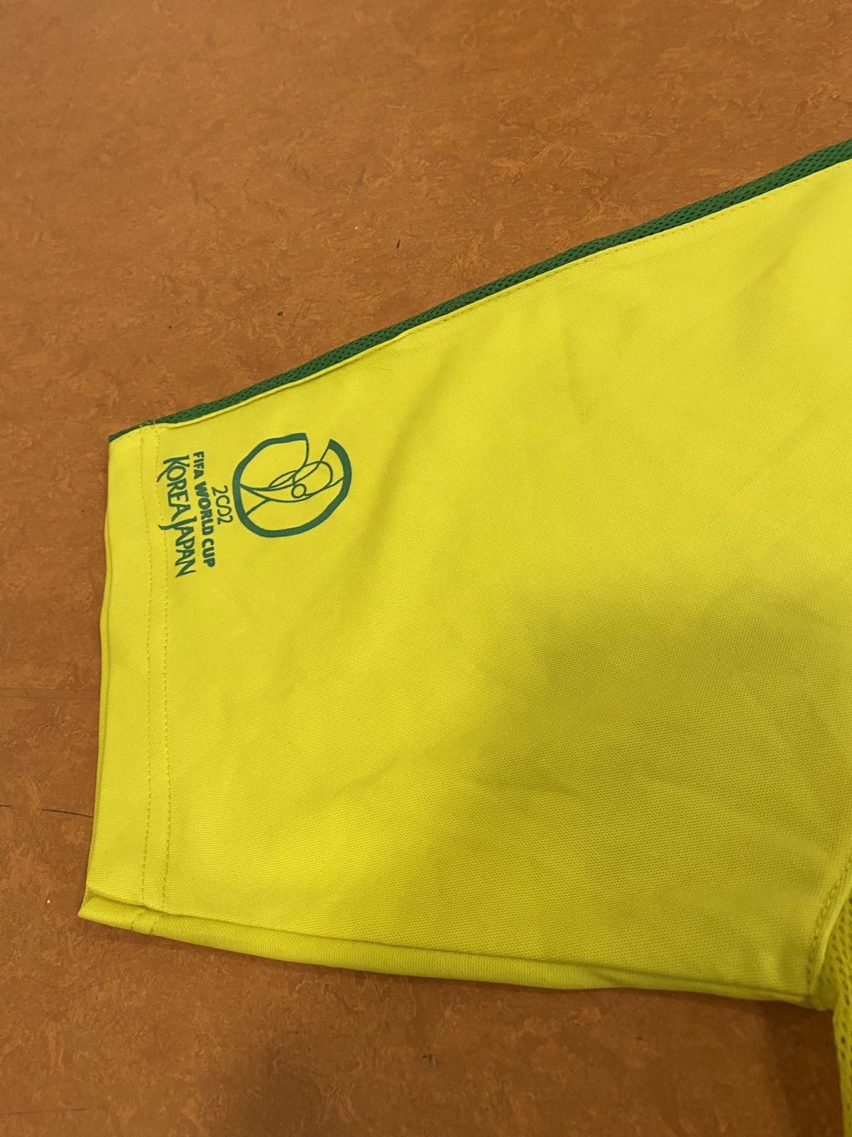 Nike × Vintage Ronaldo Brazil 2002 WORLD CUP PLAYER ISSUE Soccer Jersey XL Size US L / EU 52-54 / 3 - 7 Thumbnail