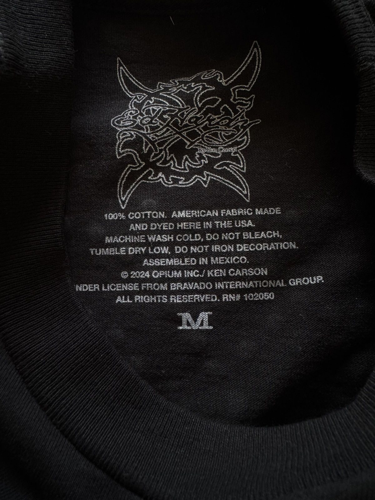 Ed Hardy × Ken Carson Ken Carson Complexcon Ed Hardy Hardcore Rhinestone Tee Size US M / EU 48-50 / 2 - 4 Thumbnail