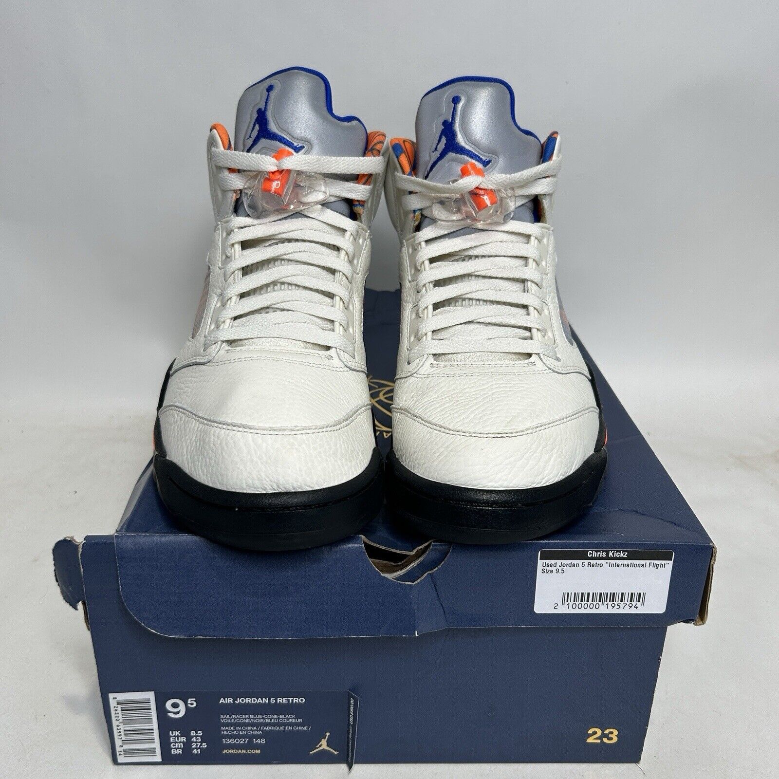 Jordan Brand Nike Air Jordan 5 Retro OG “International Flight” 2024 Size US 9.5 / EU 42-43 - 2 Thumbnail