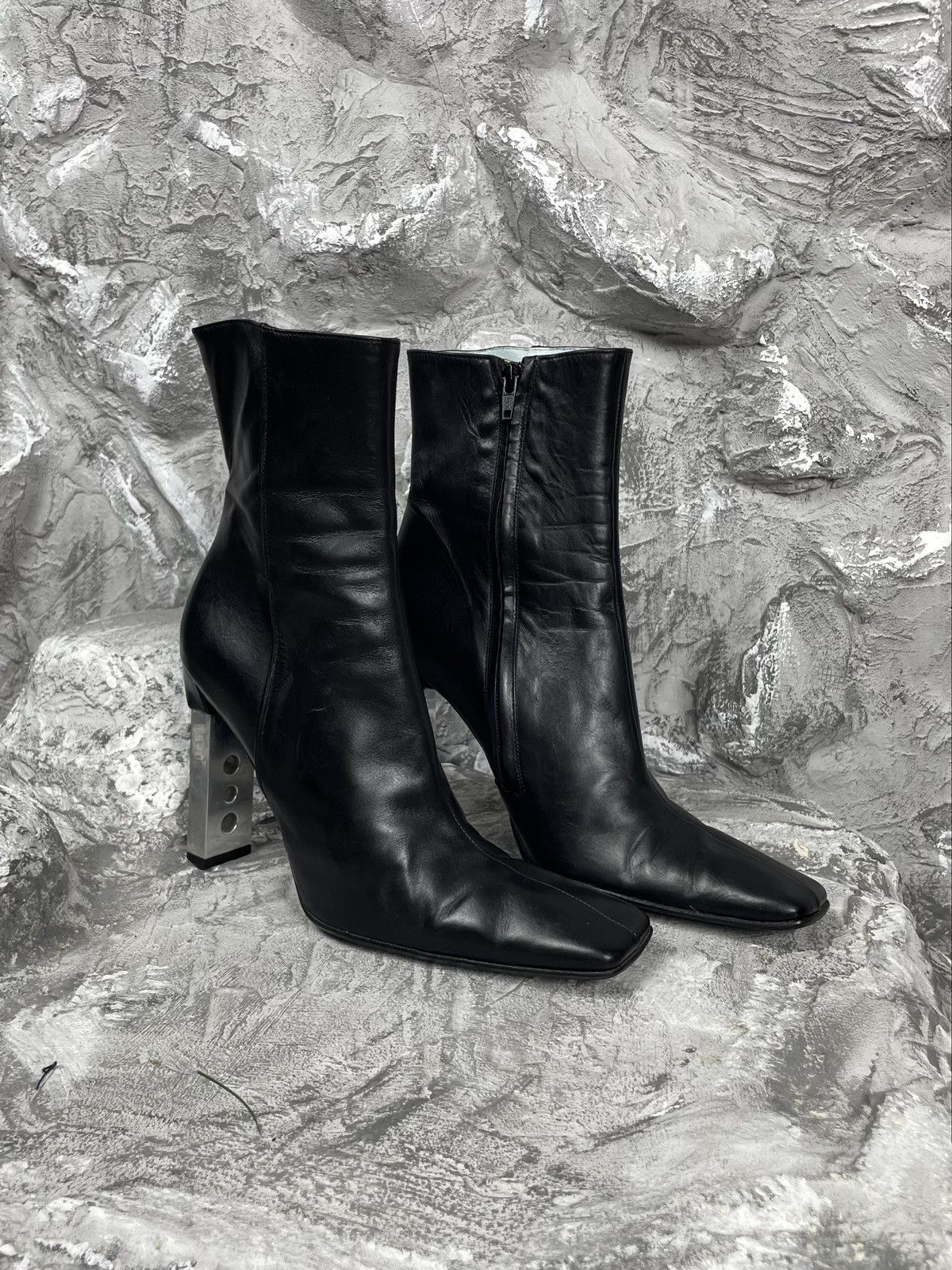 Rick Owens Vintage Y2K Grunge Heels Maison Margiela Rick Owens Style Size US 8.5 / IT 38.5 - 7 Thumbnail