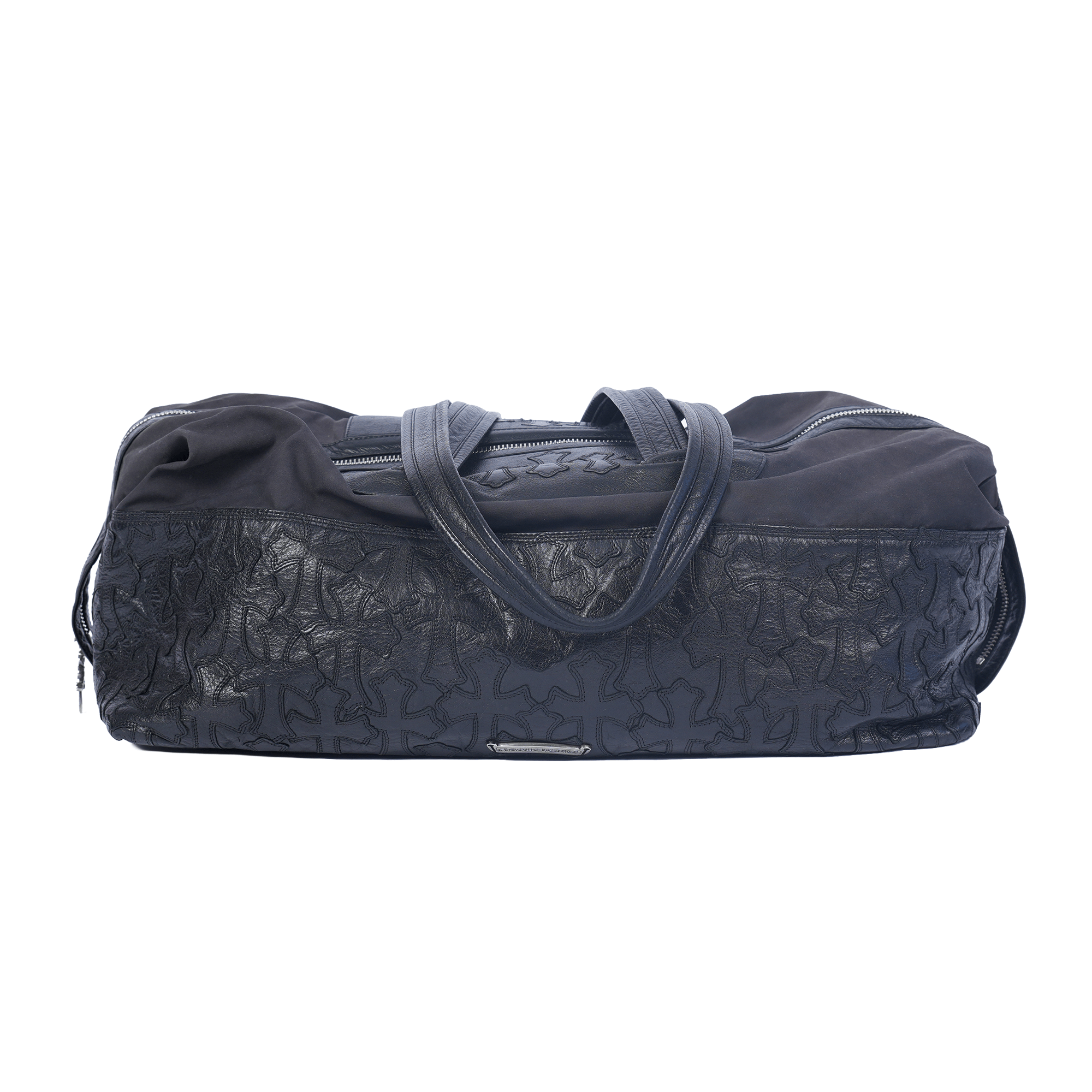 Chrome Hearts CHROME HEARTS BLACK LEATHER PATCH DUFFLE BAG Size ONE SIZE - 2 Thumbnail