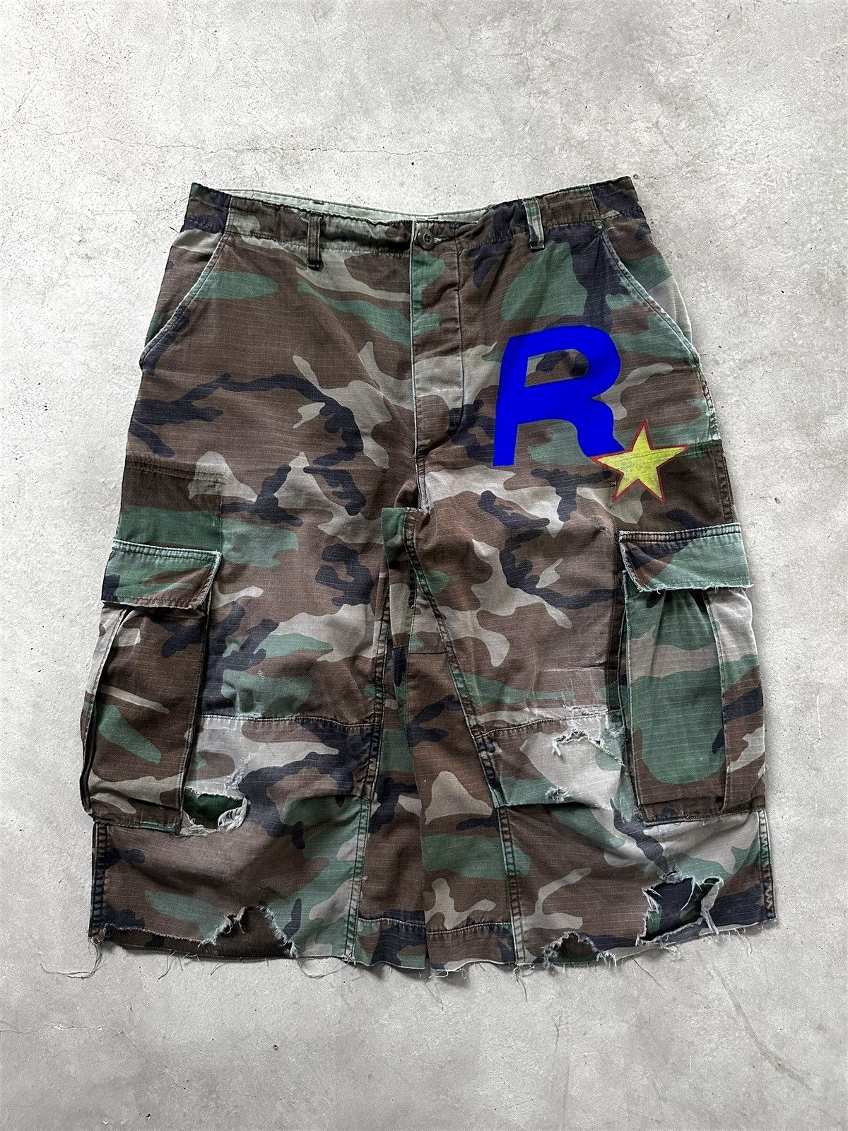 Woodlands VTG WOODLAND CARGO CUSTOM SHORT Size US 34 / EU 50 - 3 Thumbnail