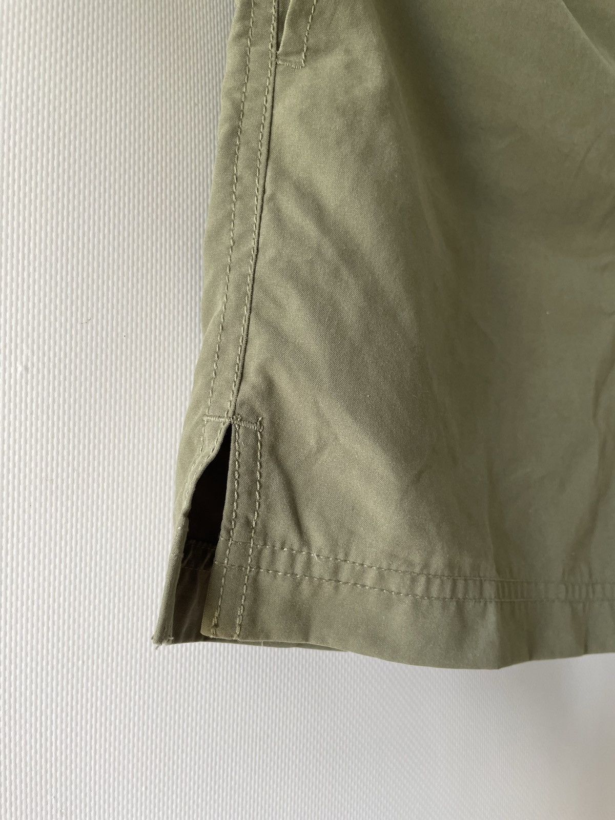Nike × Vintage Nike vintage sports khaki shorts Size US 32 / EU 48 - 4 Thumbnail