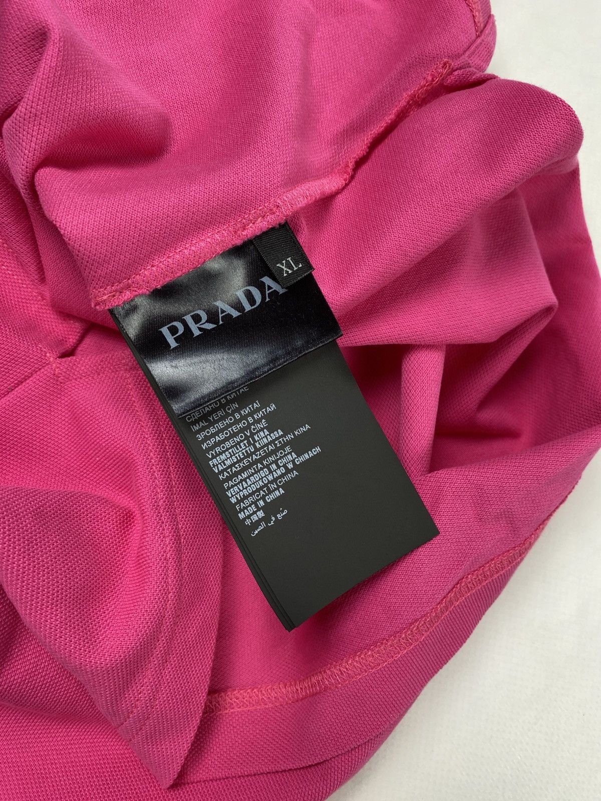 Prada Prada Pink Polo Size US L / EU 52-54 / 3 - 6 Thumbnail