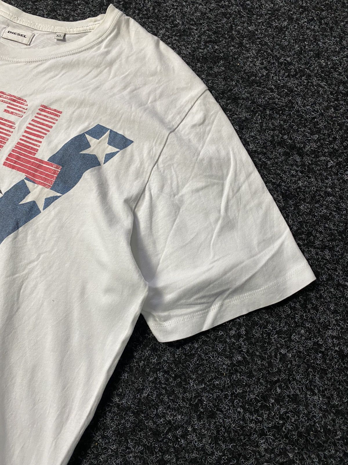 Diesel × Vintage VNTG Diesel American Eagle Tee 90s very rare Streetwear Size US XL / EU 56 / 4 - 4 Thumbnail
