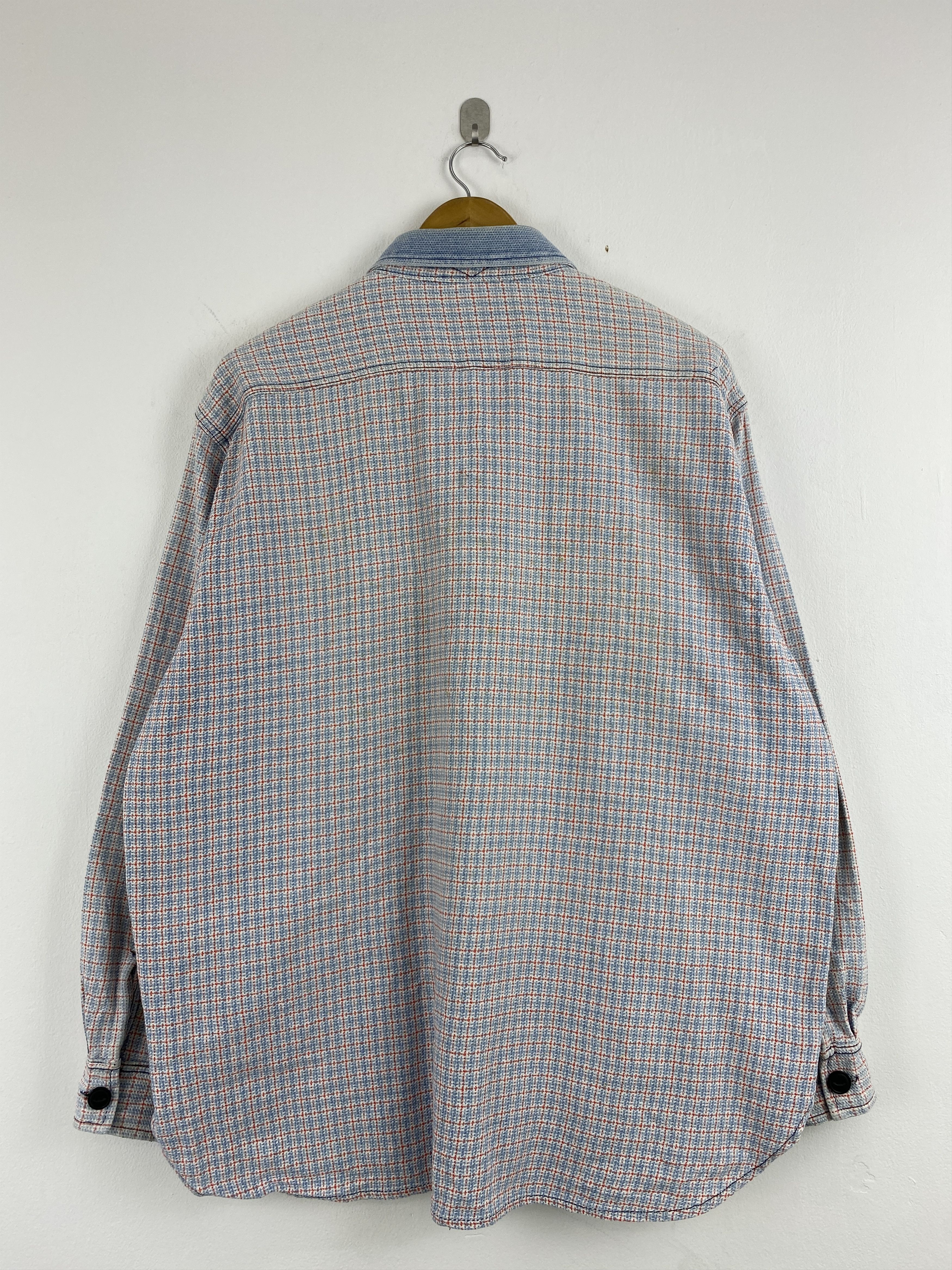 Flannel Vintage Kearney House Nice Design Button Ups Jacket JA0109 Size US L / EU 52-54 / 3 - 3 Thumbnail