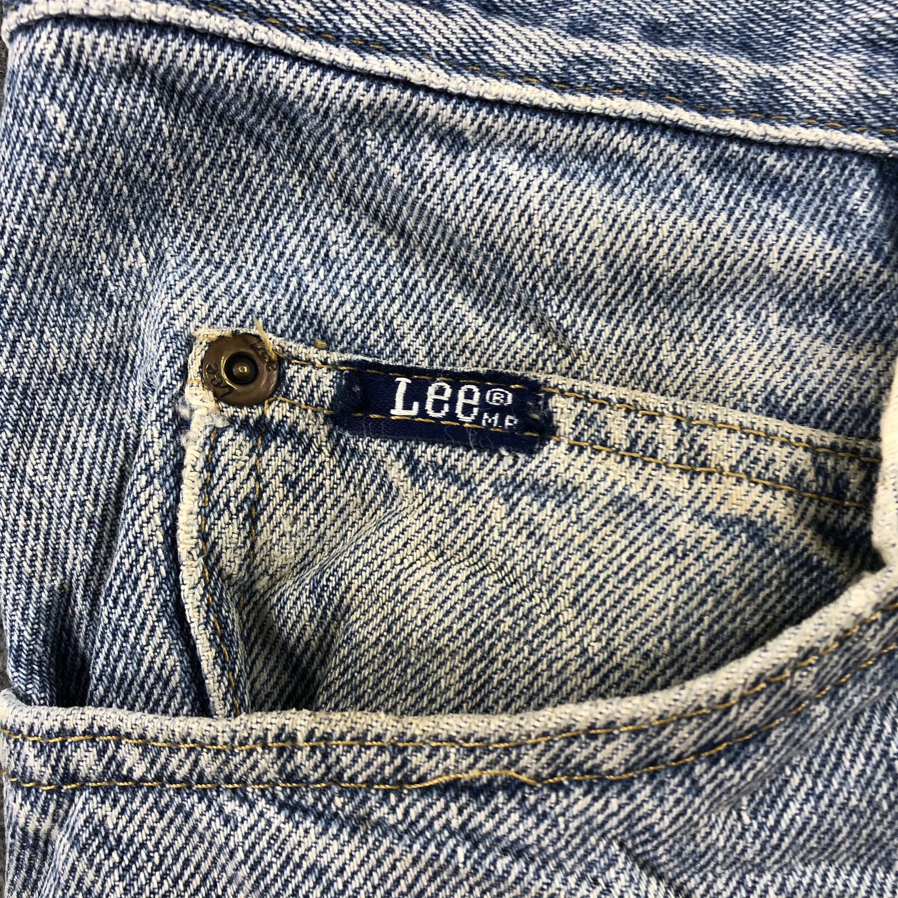 Lee Vintage Blue Wash Lee Jeans-J2274 Size US 32 / EU 48 - 6 Thumbnail