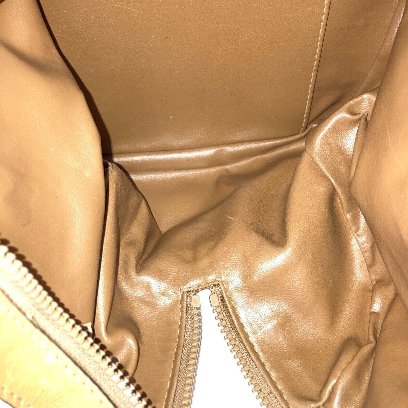 Celine AUTHENTIC CELINE BOSTON HANDBAG Macadam PVC Brown GUC Size ONE SIZE - 11 Thumbnail