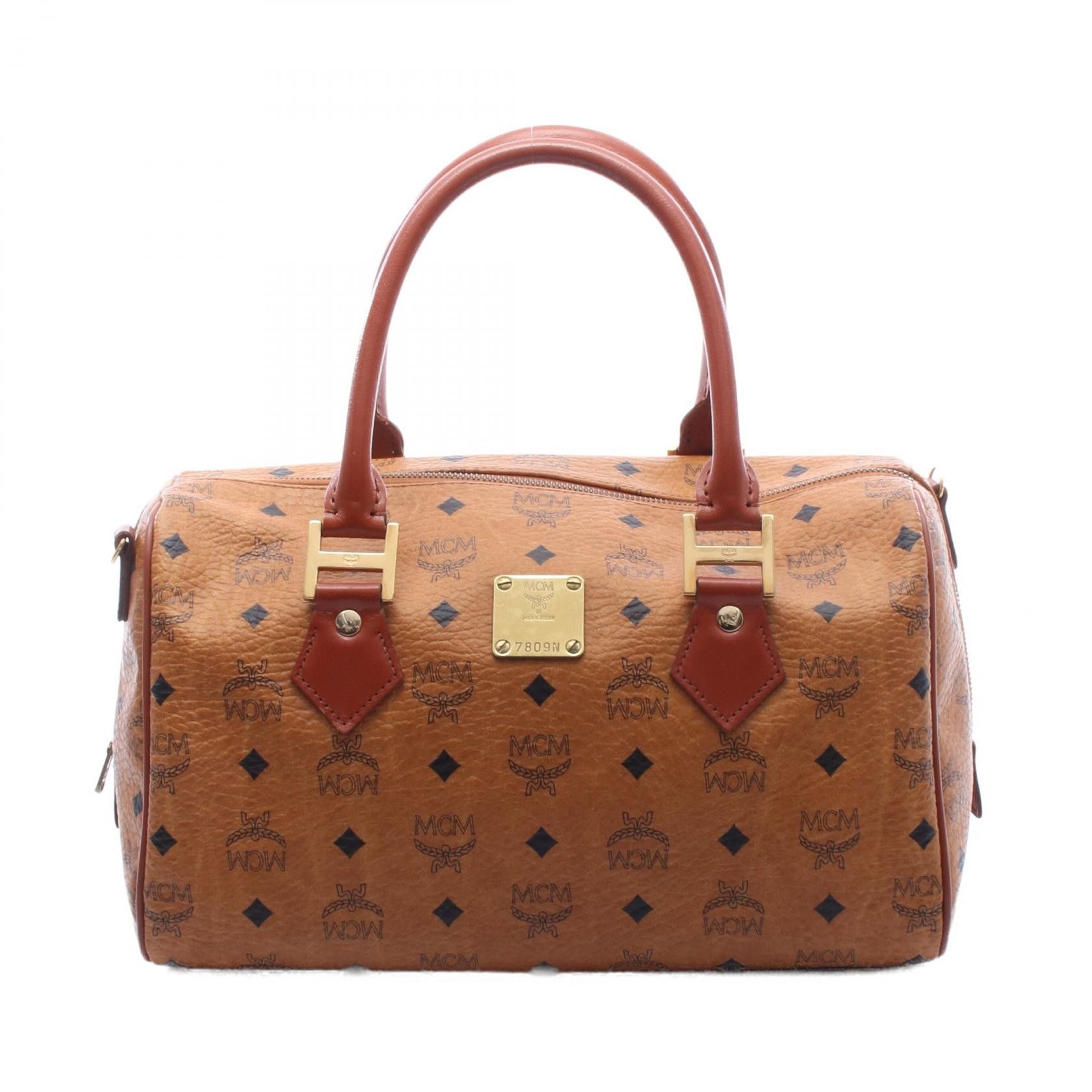 MCM MCM MCM Visetos Handbag Plastic / Synthetic Handbag DUTY FREE for USA Size ONE SIZE - 1 Thumbnail