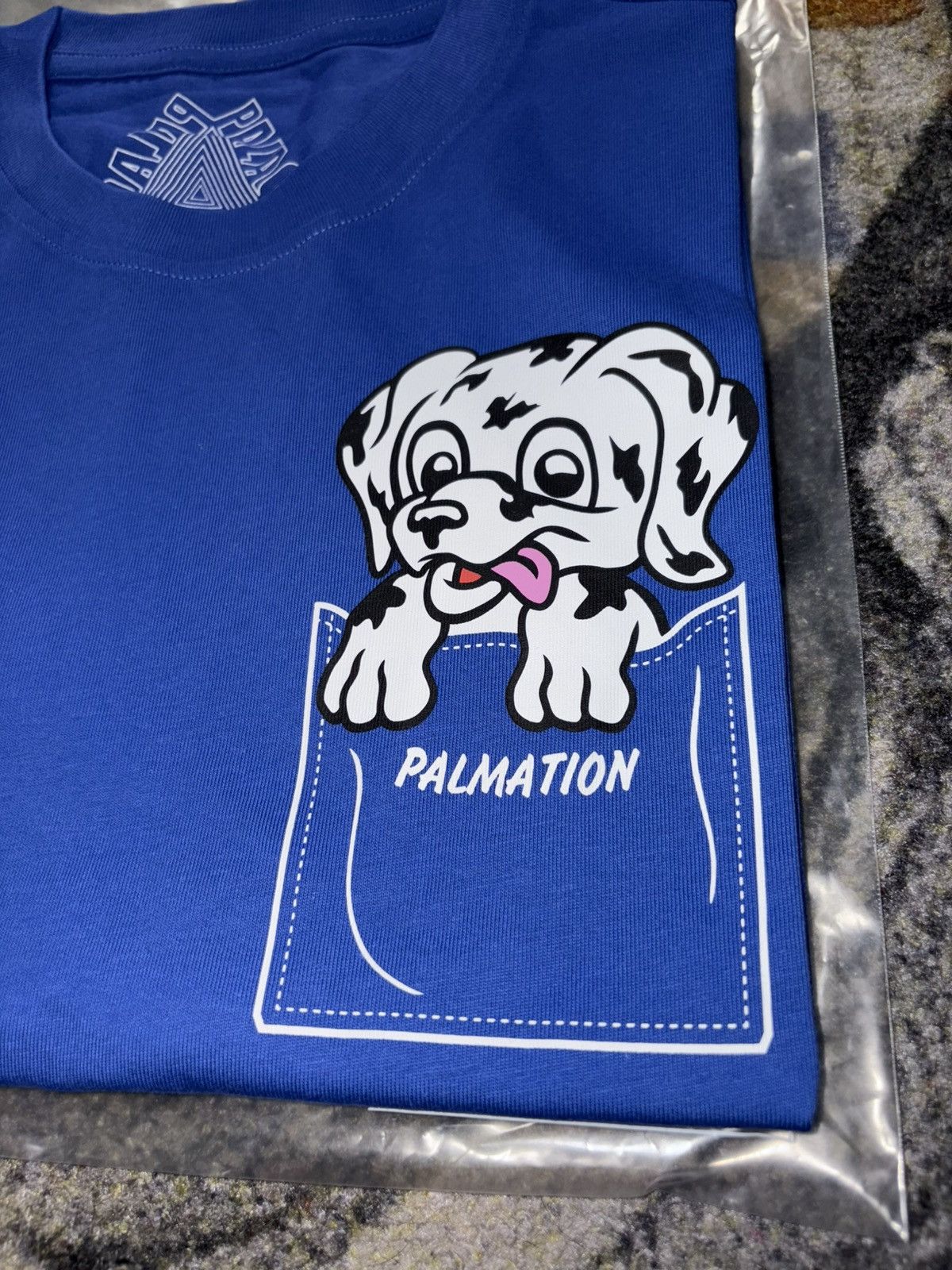 Palace Palace Palmation T-Shirt Blue Size US XL / EU 56 / 4 - 2 Thumbnail