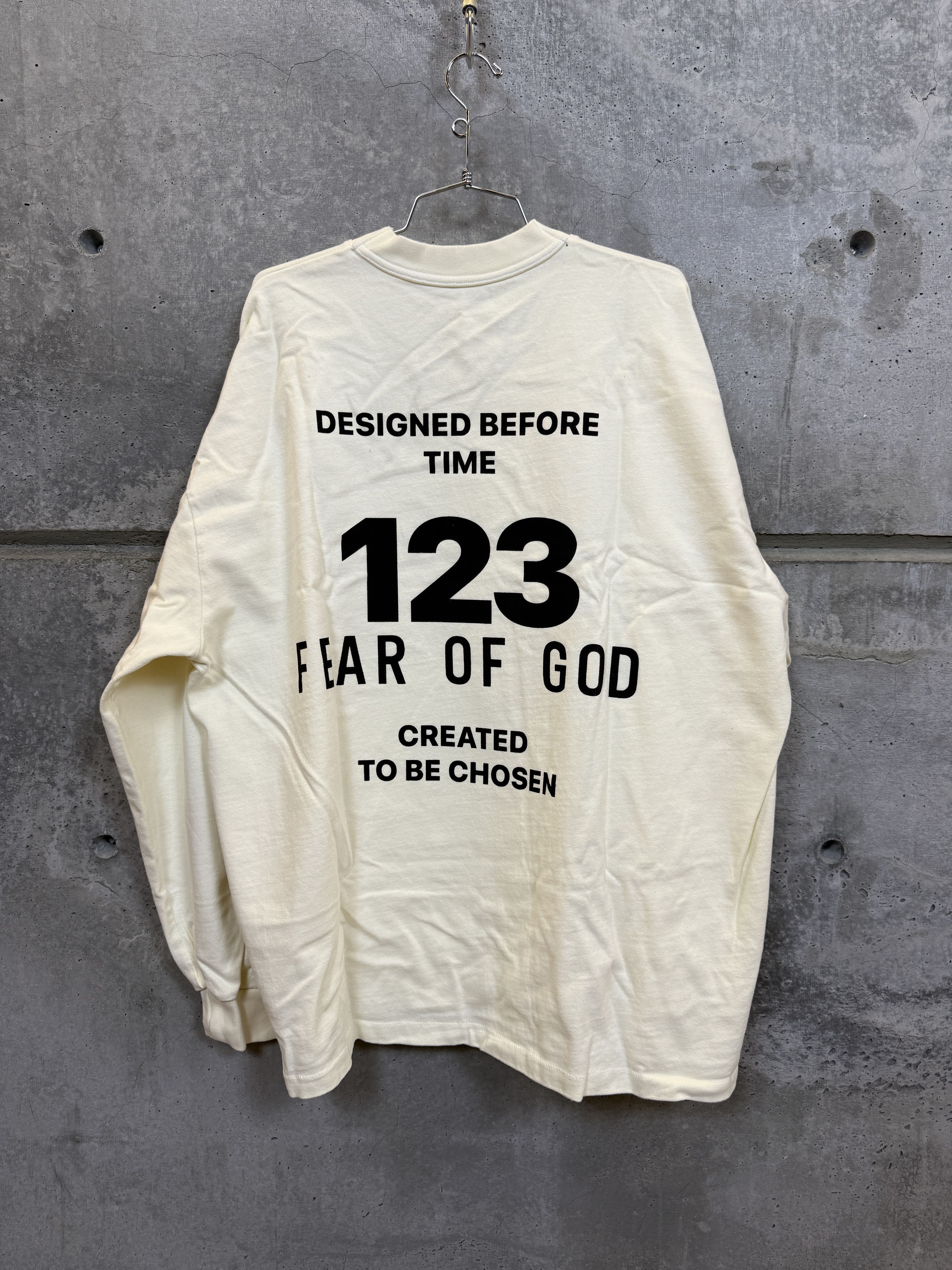 Fear of God × RRR-123 501d Fear of God x RRR-123 The Witness Longsleeve T-Shirt Size US L / EU 52-54 / 3 - 4 Thumbnail