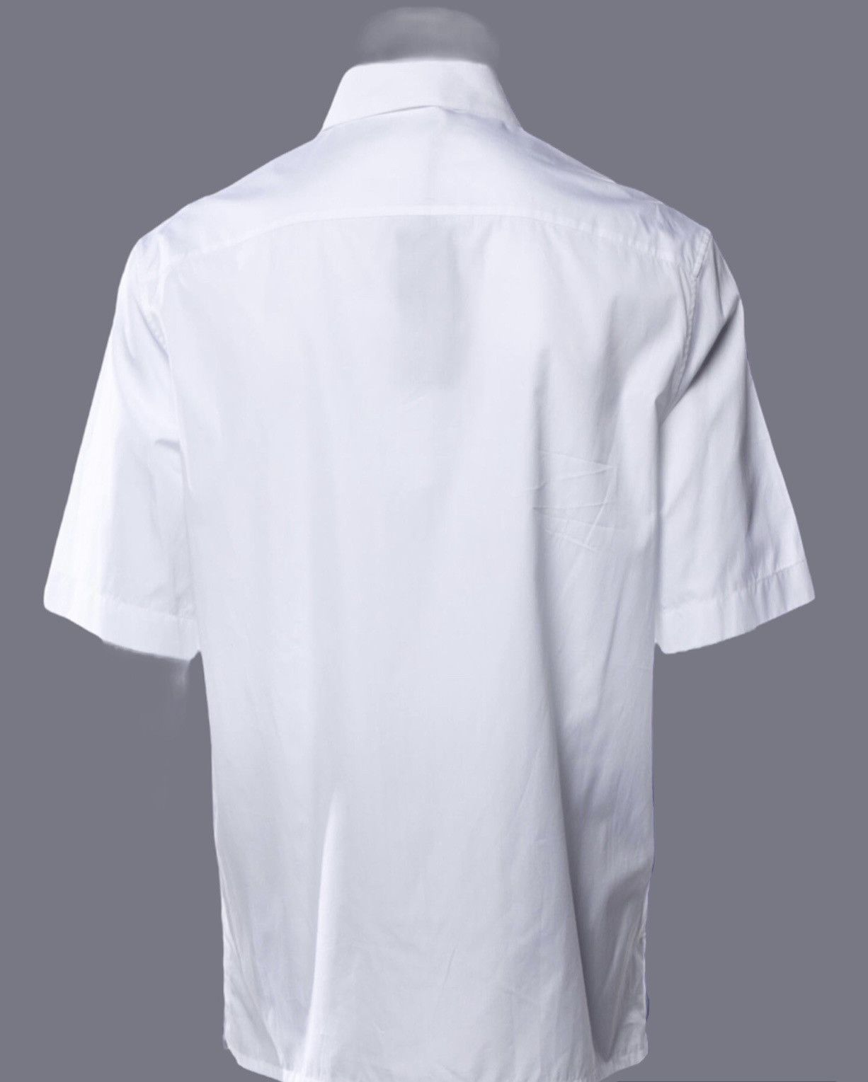 DIOR X JORDAN WINGS LOGO SHORT SLEEVE WHITE SHIRT