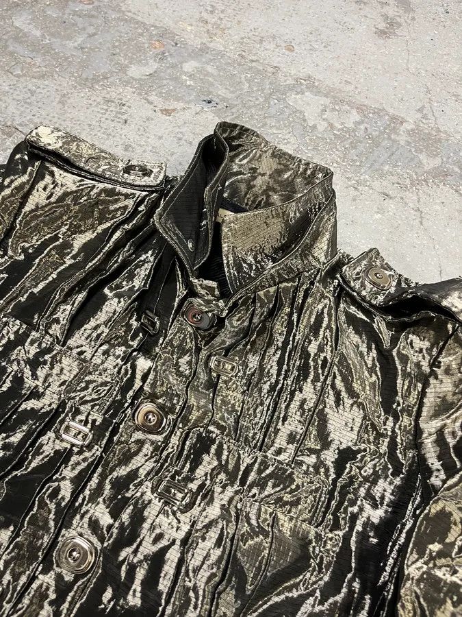 Balenciaga SS2007 Balenciaga Grey Nylon Metallic Jacket Size M / US 6-8 / IT 42-44 - 6 Thumbnail