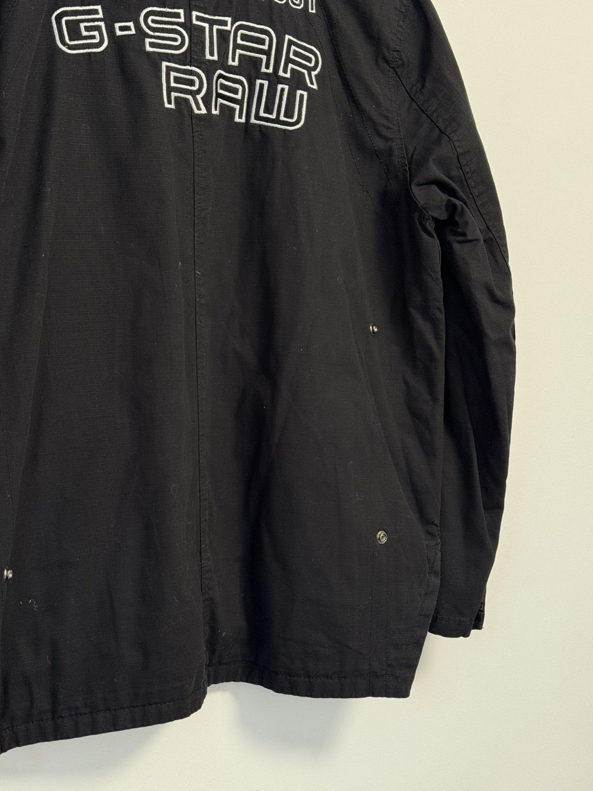 G-Star G-Star Raw Mens Multi Pocket Military Jacket Black Canvas Size US M / EU 48-50 / 2 - 20 Thumbnail