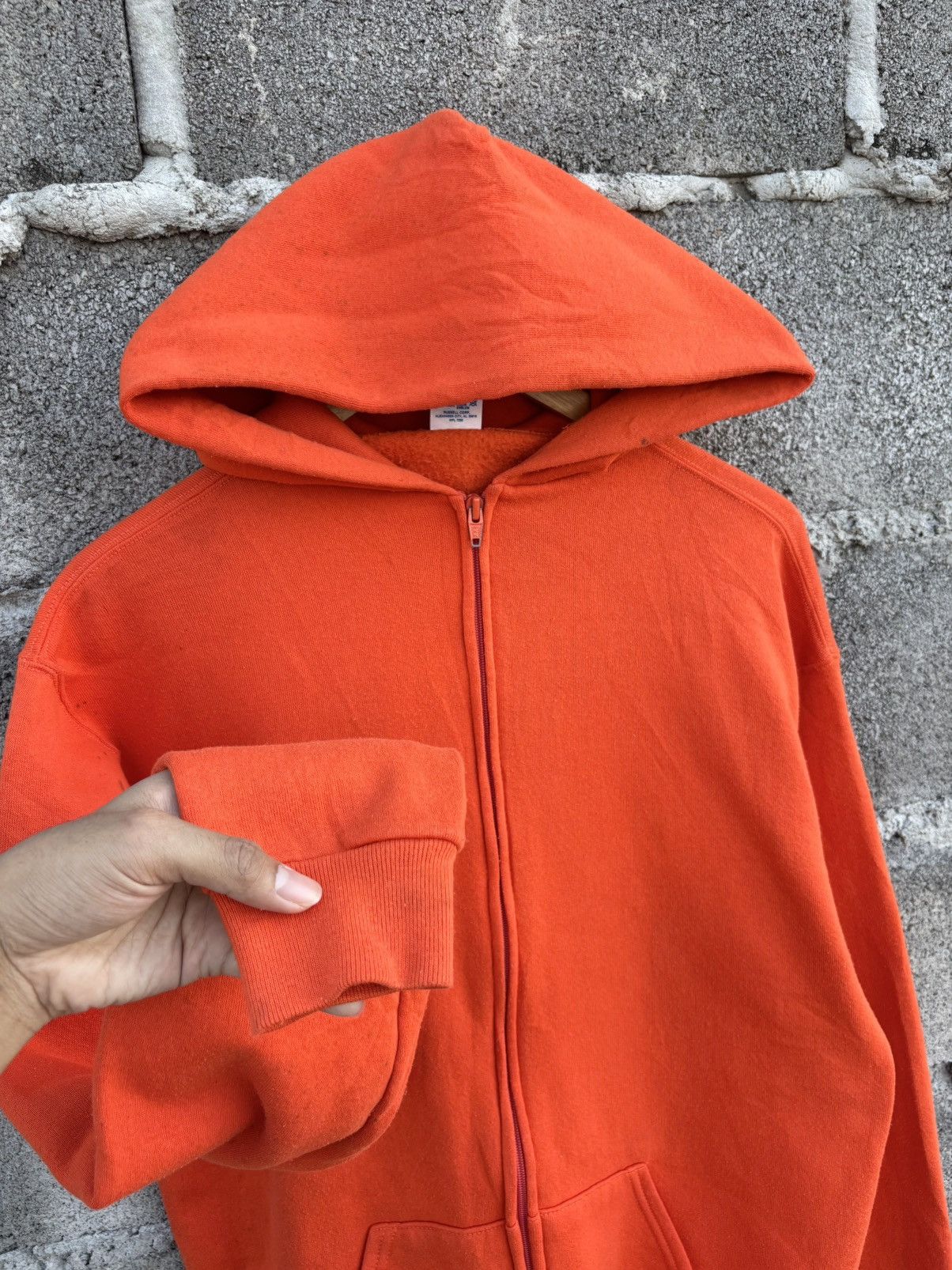 Russell Athletic Vintage 80s Russell Athletic Hoodie 🥧 Size US M / EU 48-50 / 2 - 1 Thumbnail
