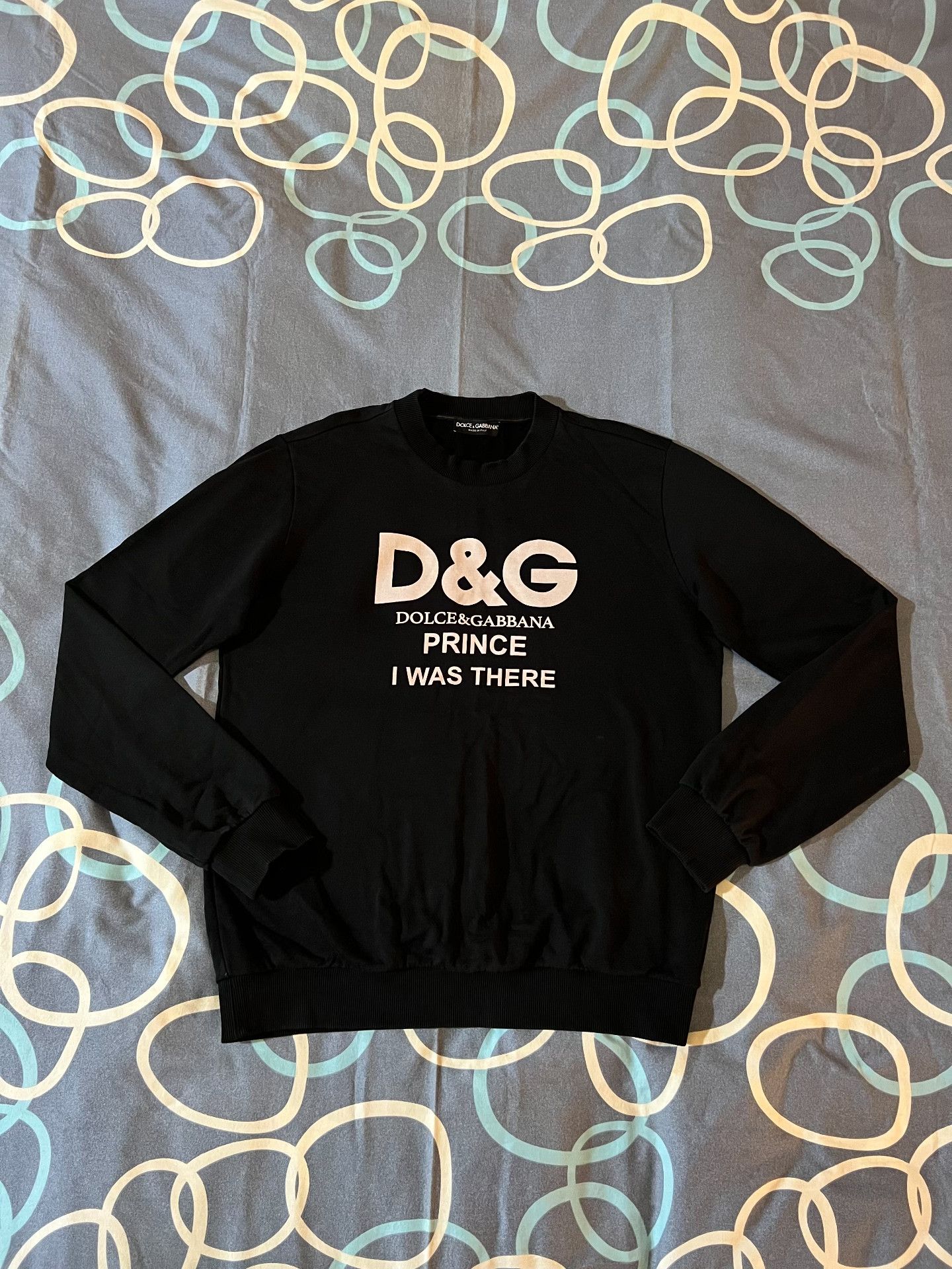 Dolce & Gabbana Dolce&Gabbana Runway Logo Print Sweater Size US L / EU 52-54 / 3 - 1 Thumbnail