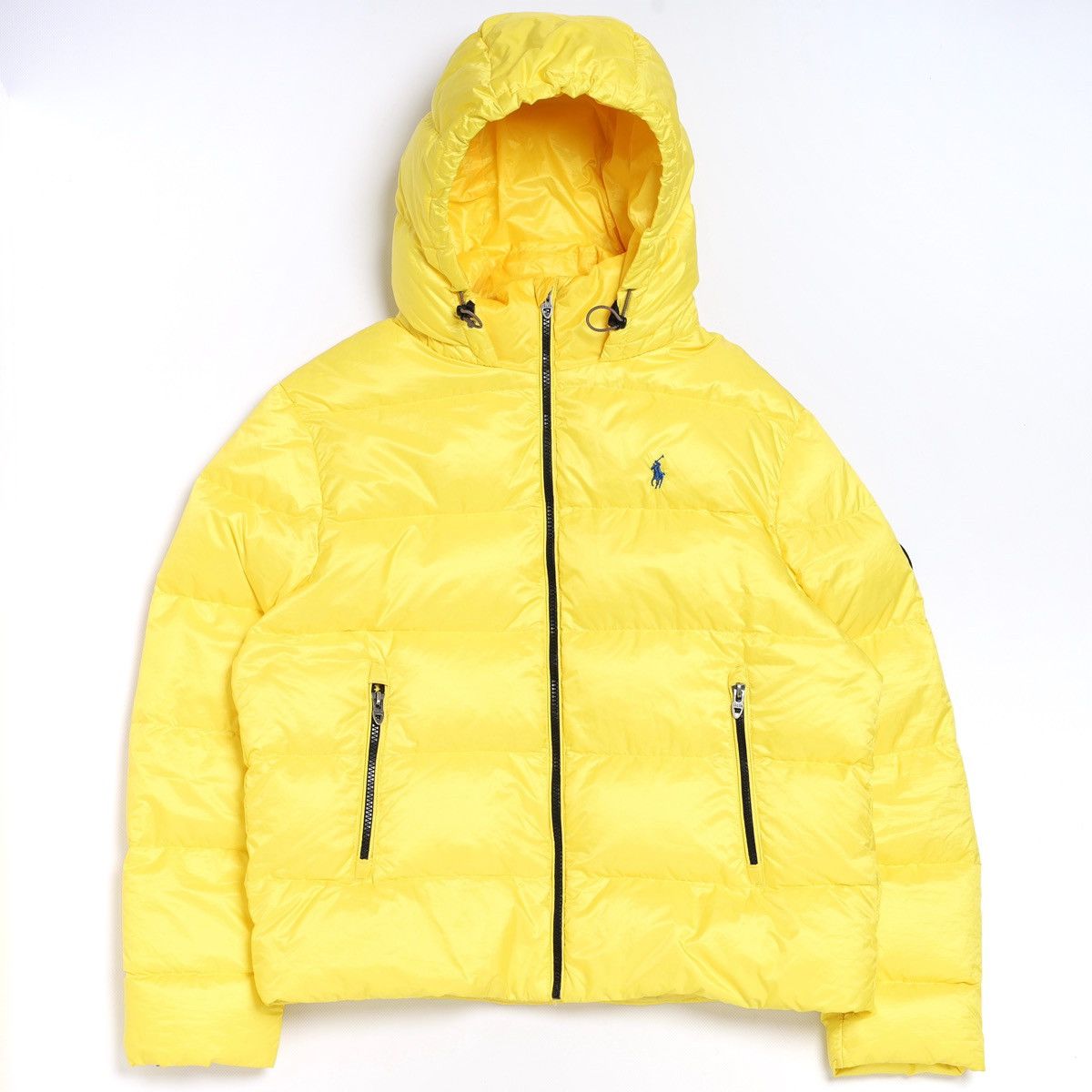 Polo Ralph Lauren Down Puffer Jacket Yellow Hood