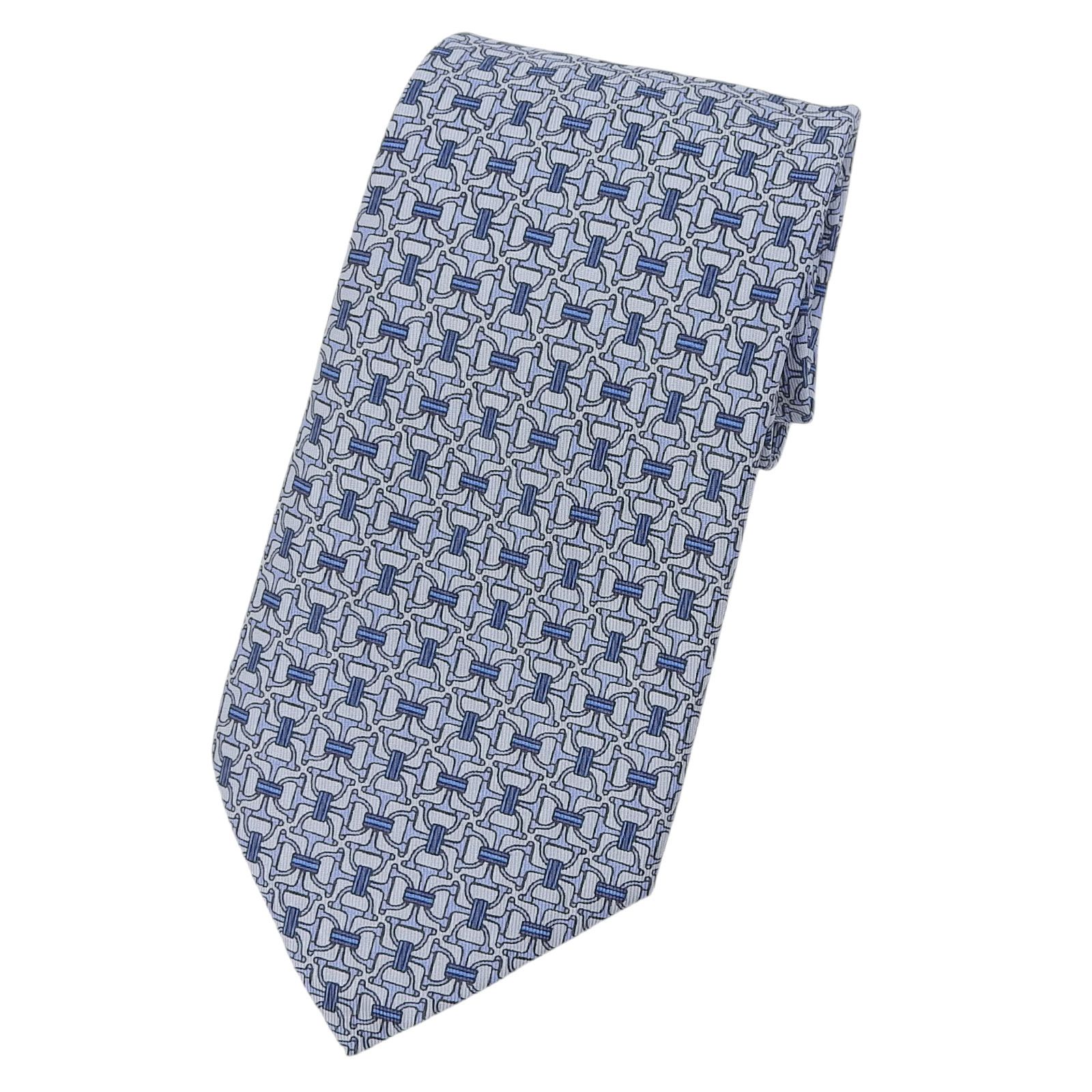 Hermes Hermes Hermes Clavat Chaine d'Ancre Silk Tie Others Necktie DUTY FREE for USA Size ONE SIZE - 1 Thumbnail