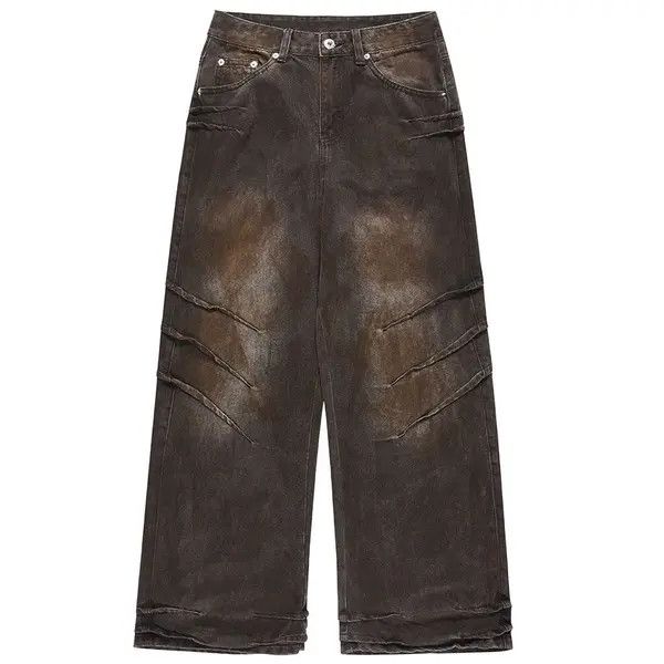 Japanese Brand Ishiyama x Aika Vtg Baggy Jeans Denim Loose Size US 27 - 1 Thumbnail