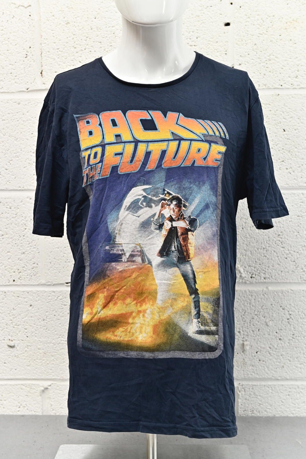 Designer Back to the Future Graphic T-Shirt Mens Size M Size US M / EU 48-50 / 2 - 1 Thumbnail