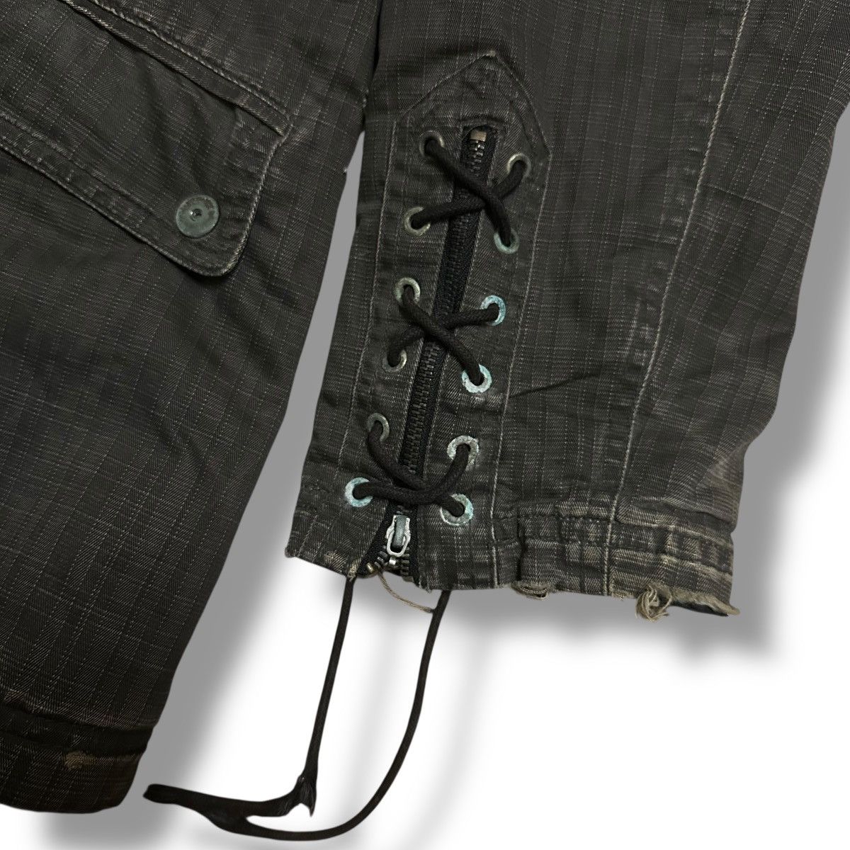 If Six Was Nine 🇯🇵 CREATE BAREFOOT SHERPA FUR HOODIE DENIM PARKA JACKET Size US XL / EU 56 / 4 - 12 Thumbnail