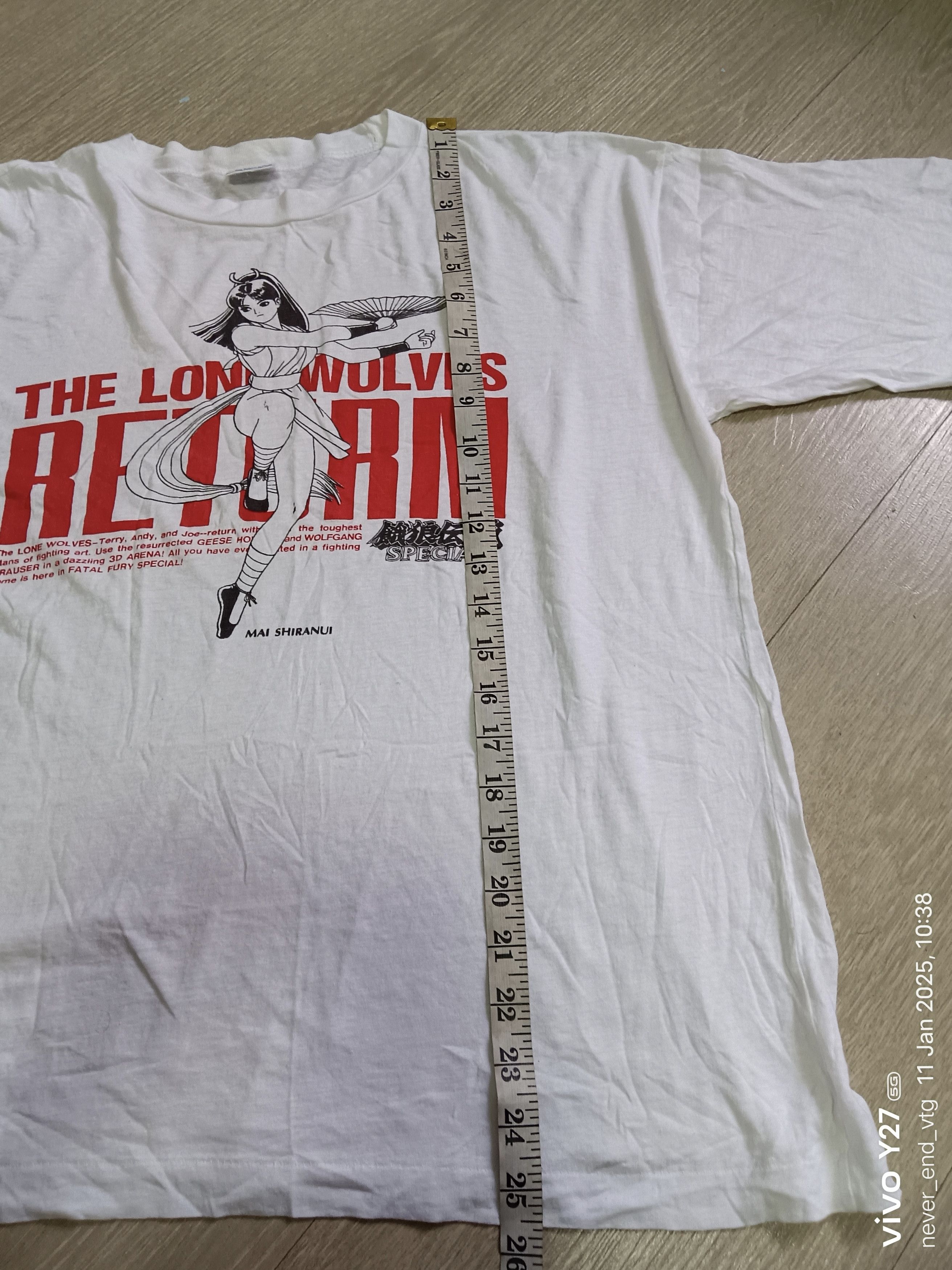 Playstation × Vintage VINTAGE FATAL FURY MAI SHIRANUI TEE Size US M / EU 48-50 / 2 - 5 Thumbnail