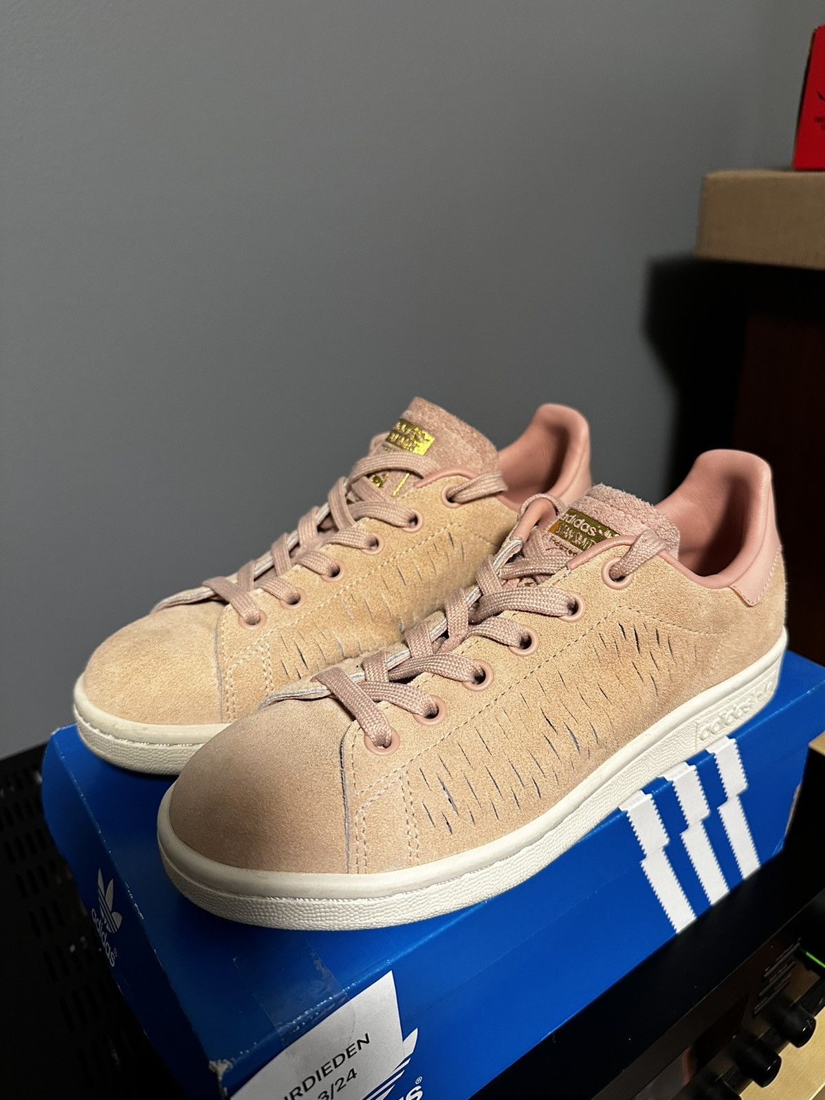 Adidas Adidas Stan Smith Haze Coral Grailed