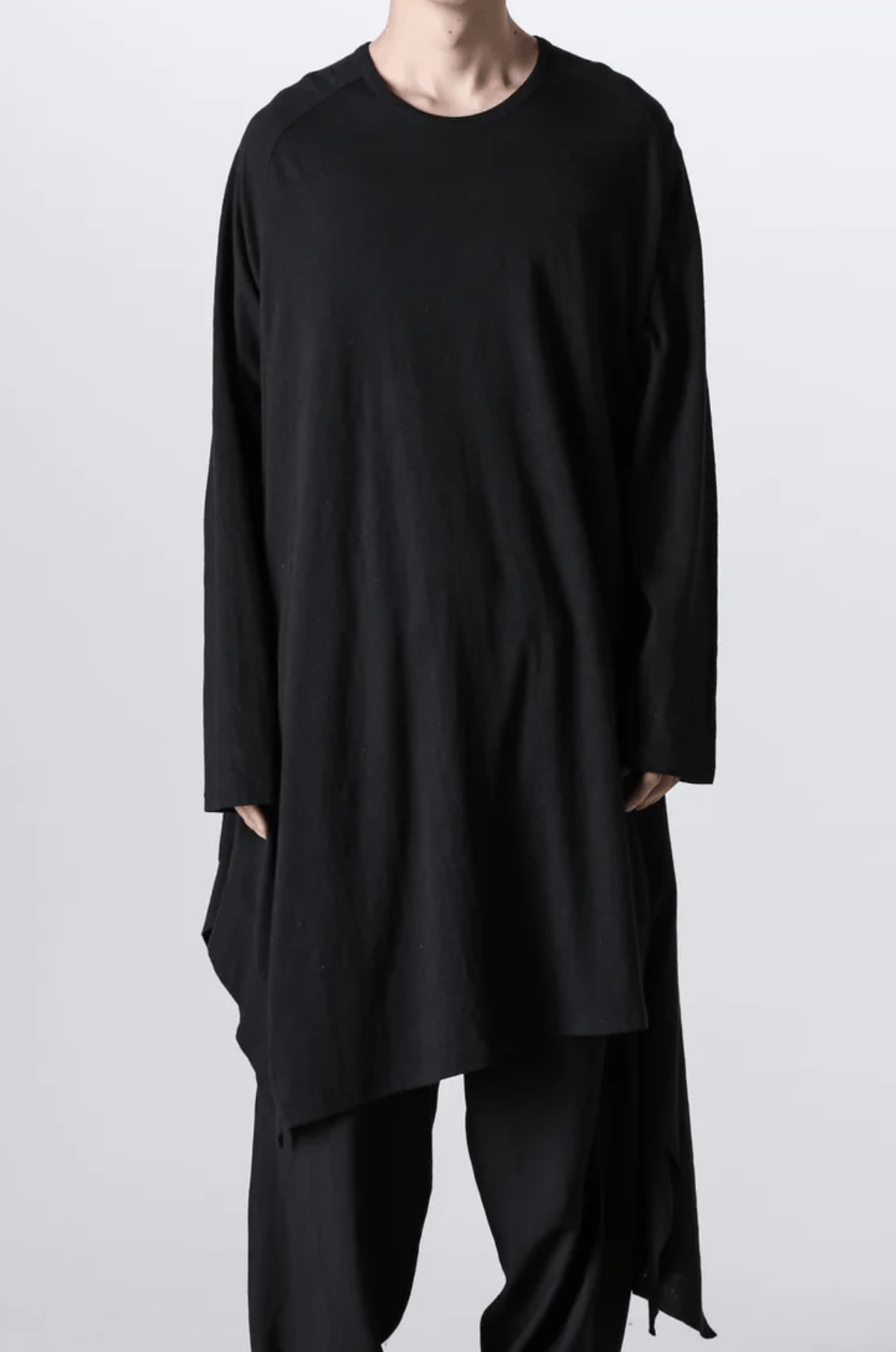 Yohji Yamamoto Yohji Yamamoto Pour Homme - TIED UP RAGLAN T Shirt Size US L / EU 52-54 / 3 - 3 Thumbnail