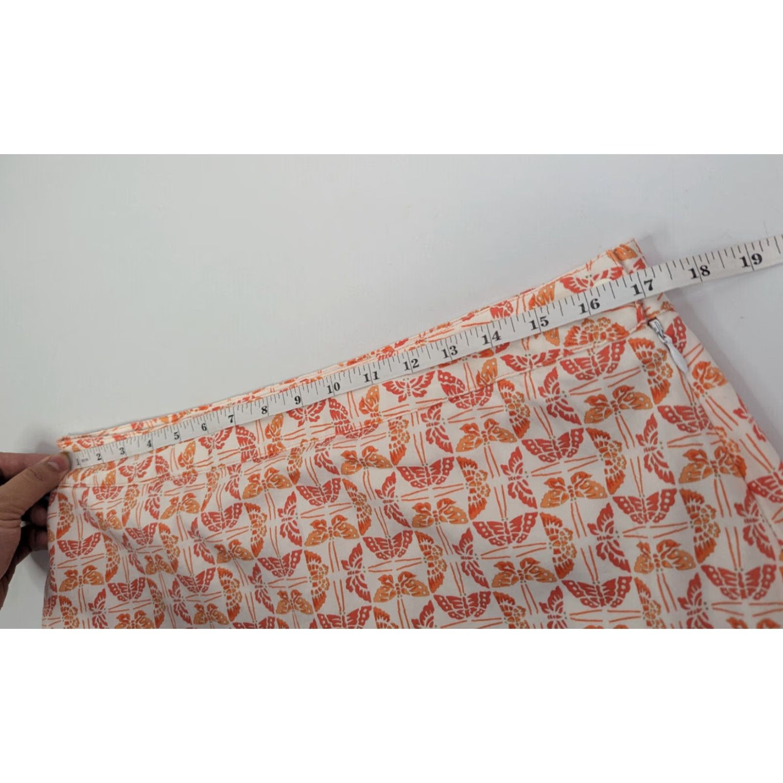 Vintage EP Pro Skort Womens 14 Orange Golf Tennis Butterfly Shorts Skirt Performance Athletic Activewear Size 36" / US 14 / IT 50 - 5 Thumbnail