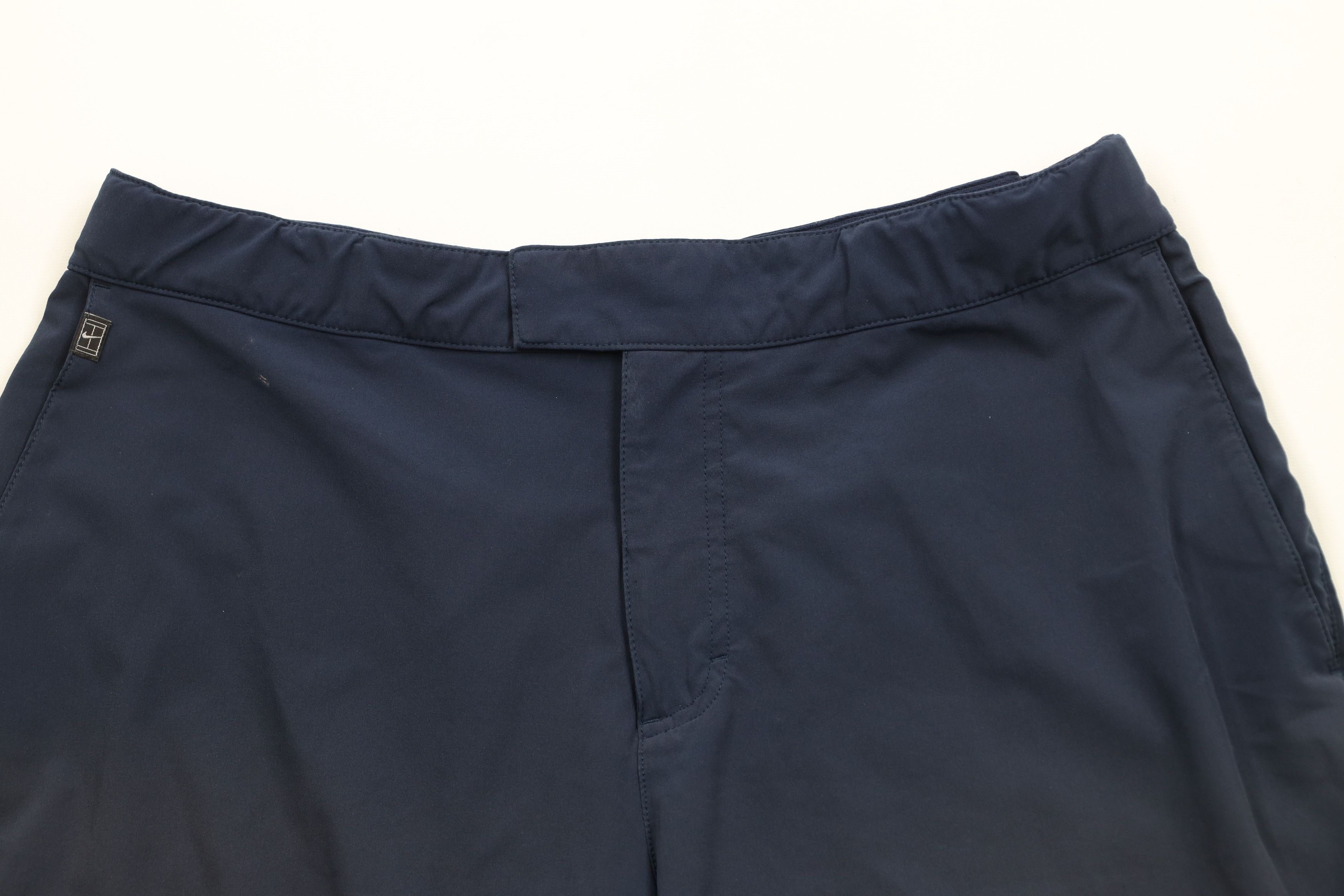 Nike × Vintage Vintage 90s Y2K Nike Challenge Court Swoosh Tennis Shorts Size US 34 / EU 50 - 2 Thumbnail