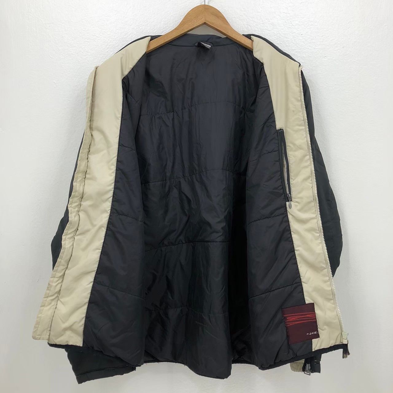 Nike × Vintage Vintage NIKE Primaloft Jacket Two Tone Mini Swoosh BN Size US M / EU 48-50 / 2 - 10 Thumbnail
