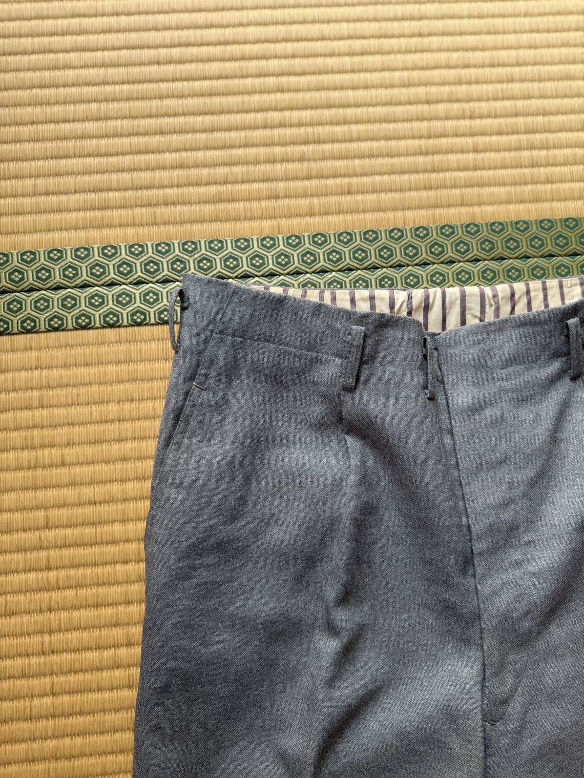 Other Spring&Summer MASS TEX All Wool Japanese Tailored MidCentury Size US 32 / EU 48 - 5 Thumbnail