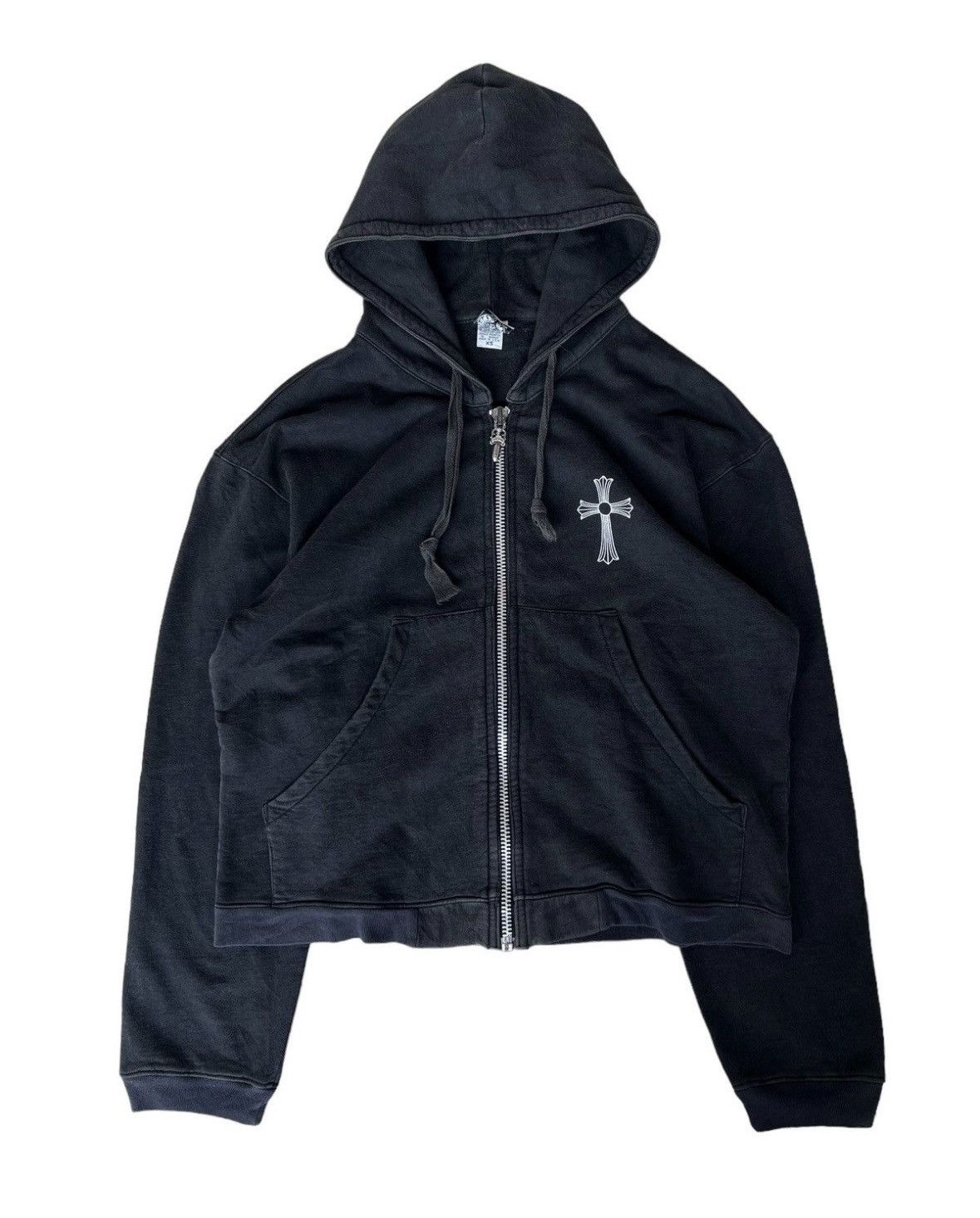 Chrome Hearts Chrome hearts 90’s T bar cross zip hoodie Size US XS / EU 42 / 0 - 1 Thumbnail