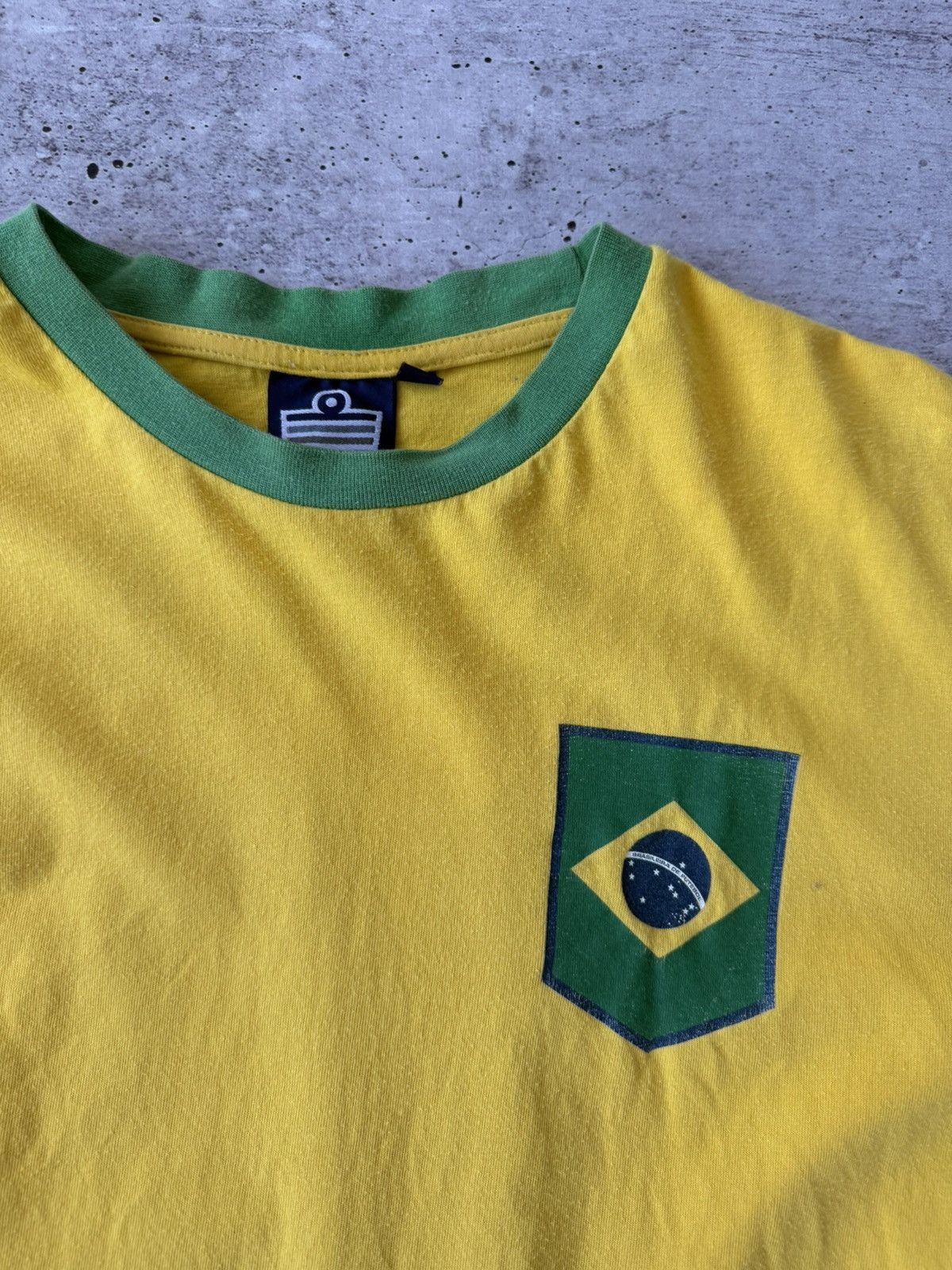 Penalty × Vintage Admiral Vintage 90s Brazil Pele #10 t Shirt Size US L / EU 52-54 / 3 - 9 Thumbnail