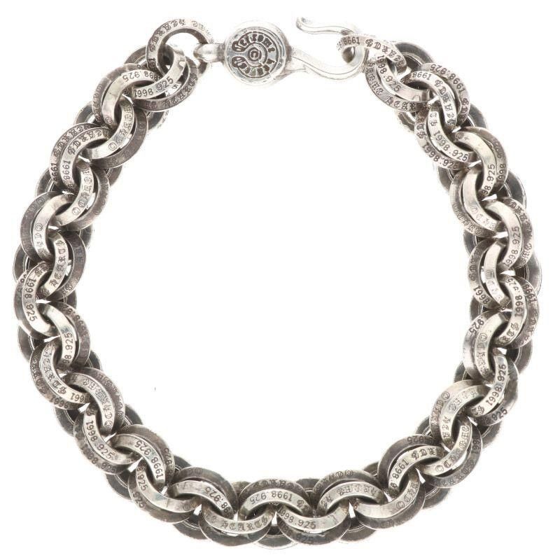 Chrome Hearts Chrome Hearts Double B Ring Silver Bracelet Size ONE SIZE - 1 Thumbnail