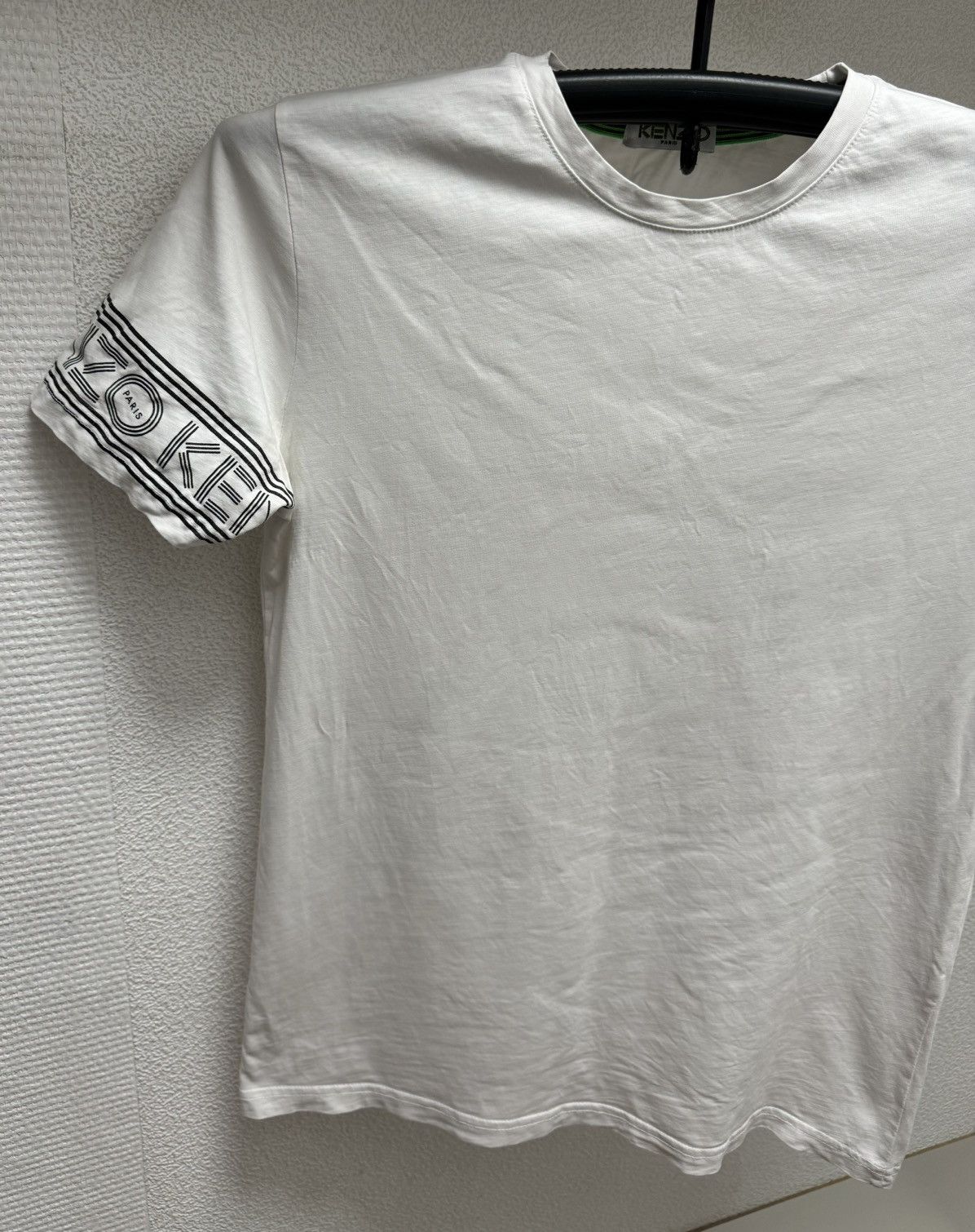Kenzo Kenzo white t-shirt big logo S sz Size US S / EU 44-46 / 1 - 3 Thumbnail
