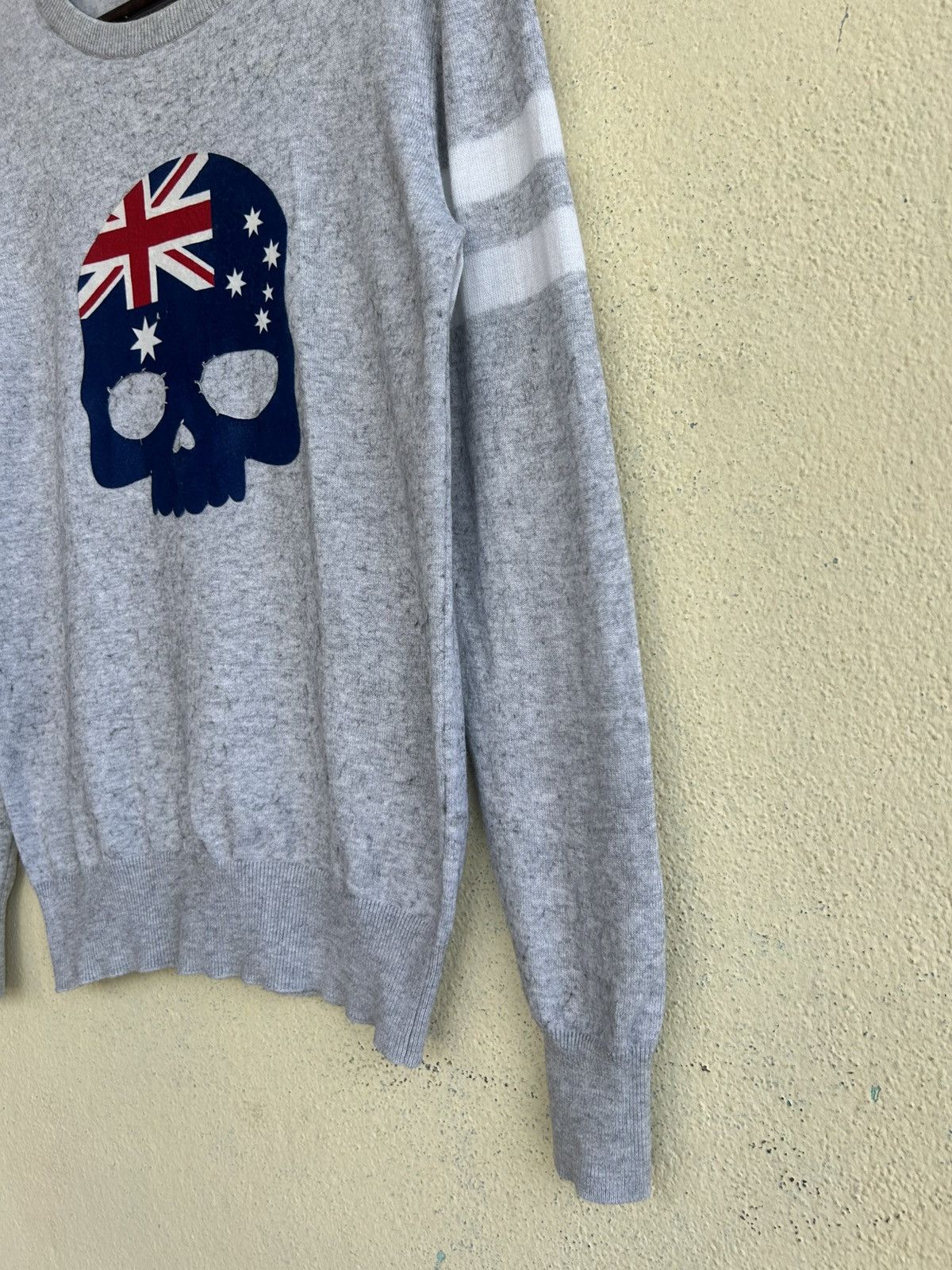 HYDROGEN Hydrogen Britain Flag Skull Sweatshirt Size US M / EU 48-50 / 2 - 5 Thumbnail