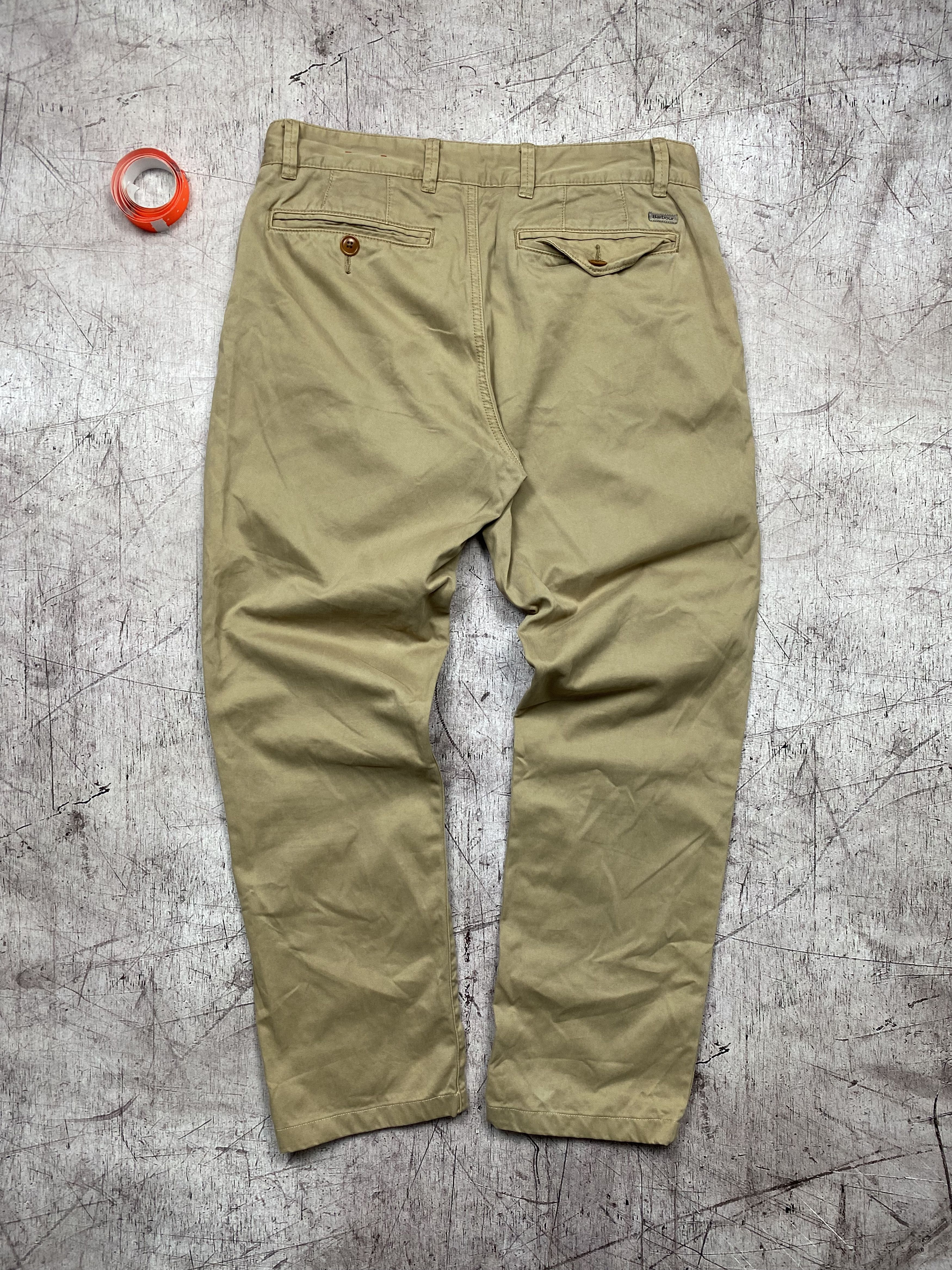 Barbour × Vintage Barbour Vintage Mens Chino Pants Size US 32 / EU 48 - 6 Thumbnail